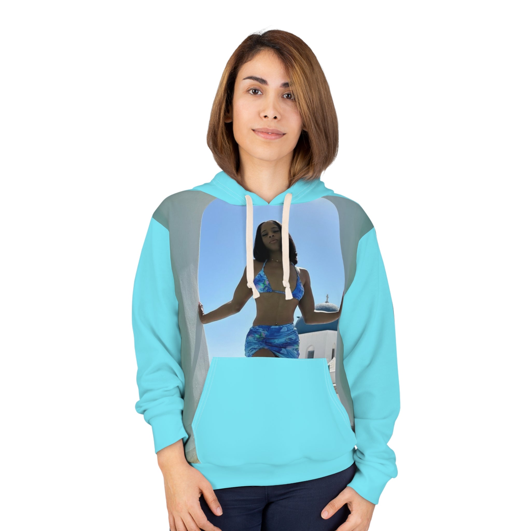 Chic Beach Vibes Unisex Pullover Hoodie - Summer Fashion Statement