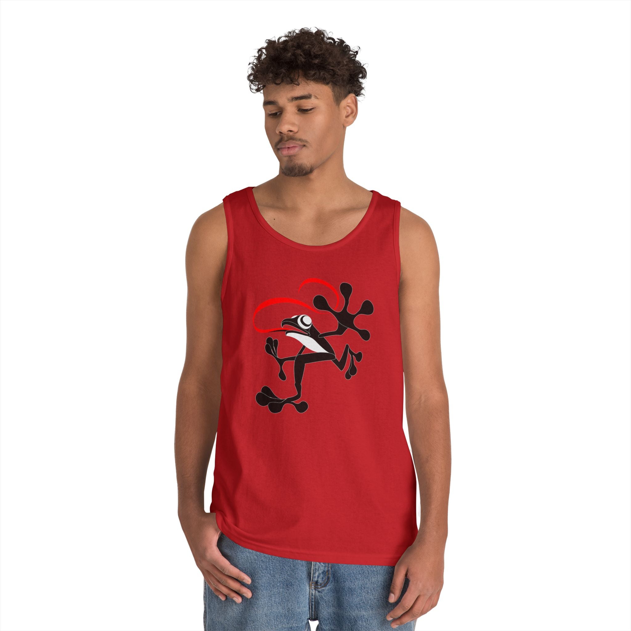 Unisex Heavy Cotton Frog Tank Top 2024