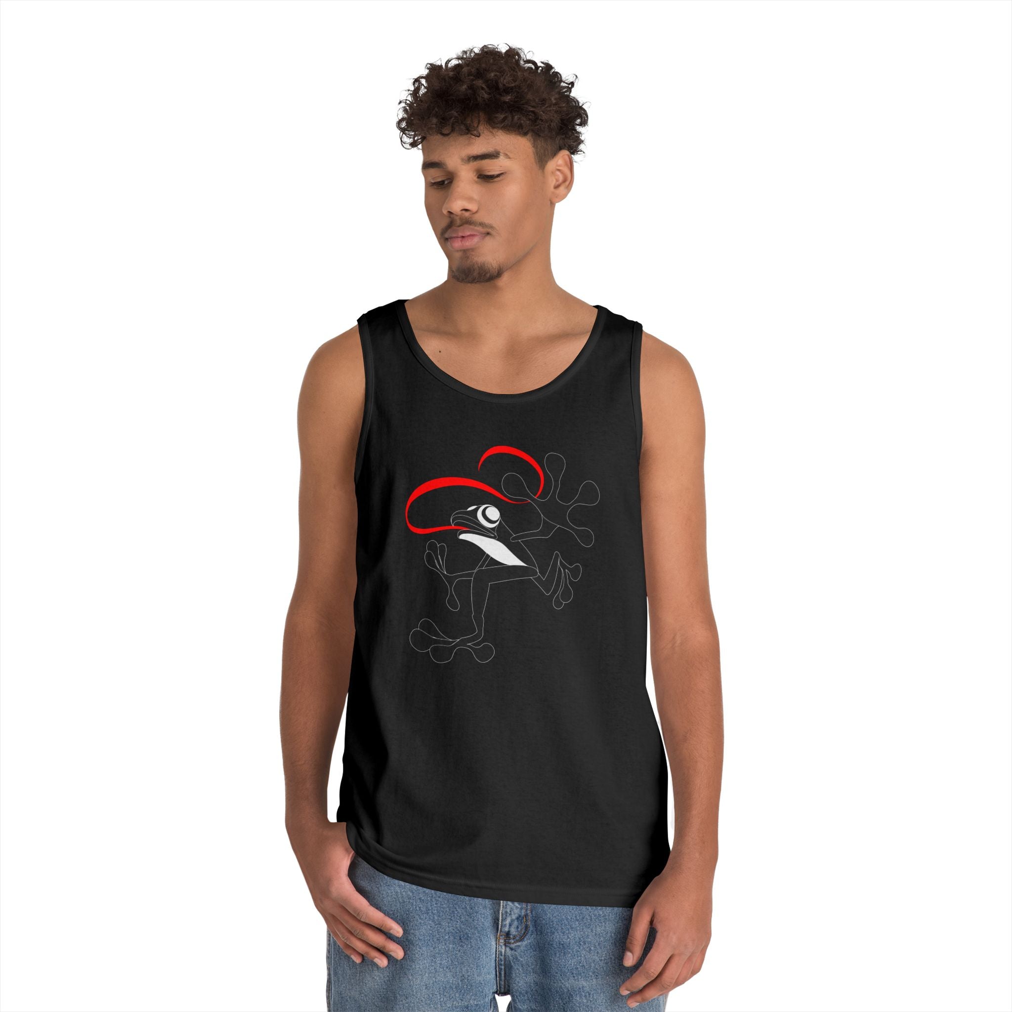 Unisex Heavy Cotton Frog Tank Top 2024
