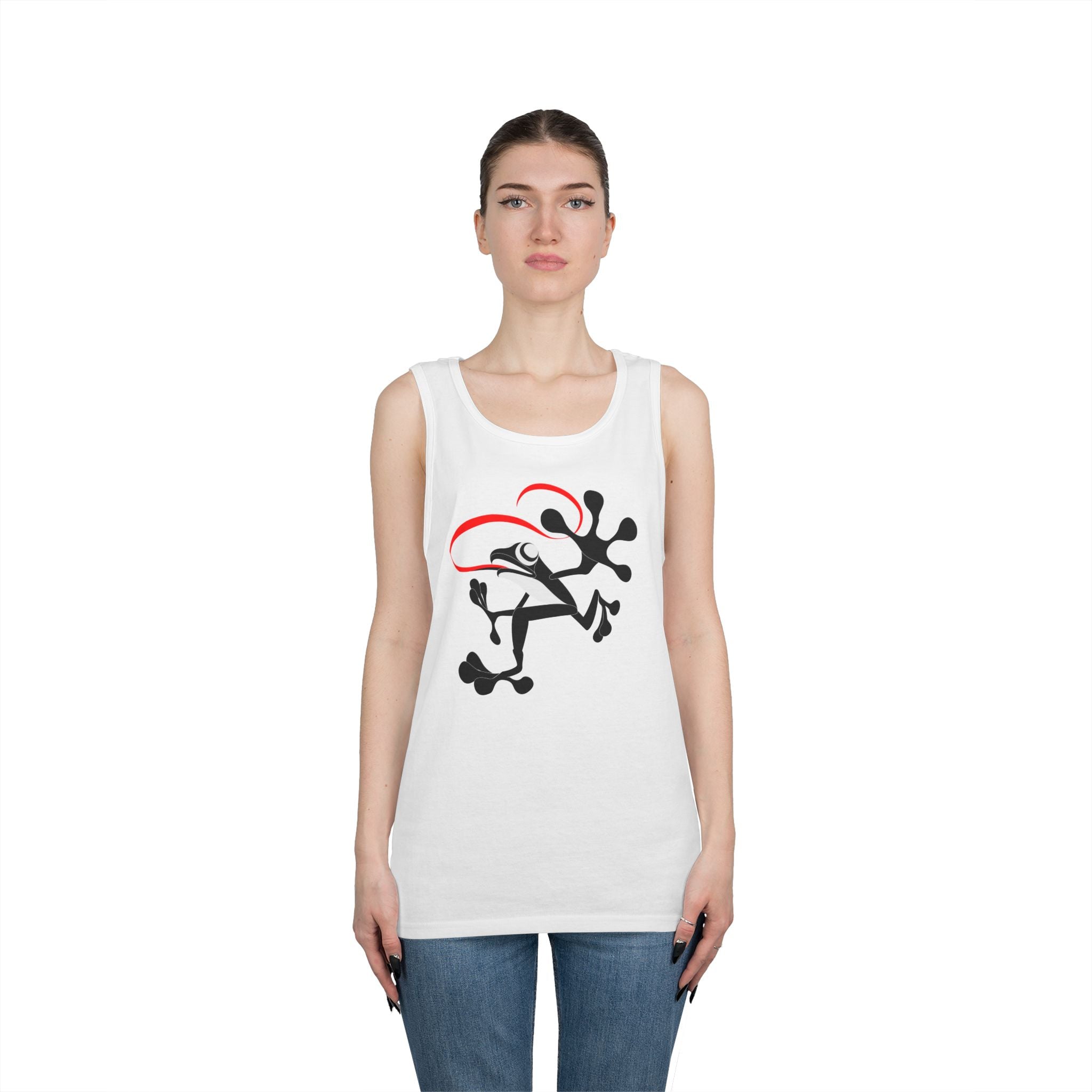 Unisex Heavy Cotton Frog Tank Top 2024