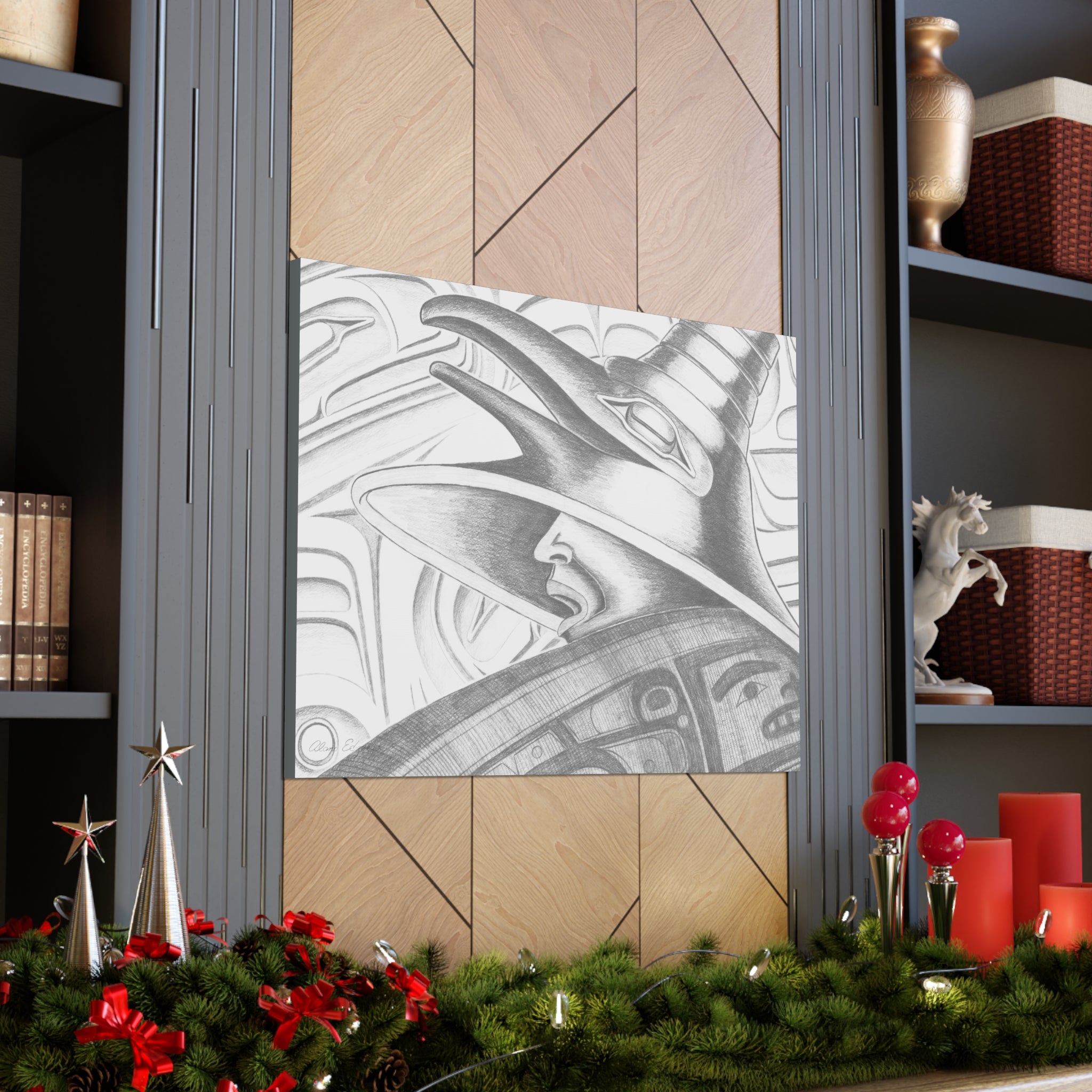 Raven Warrior Canvas 2021