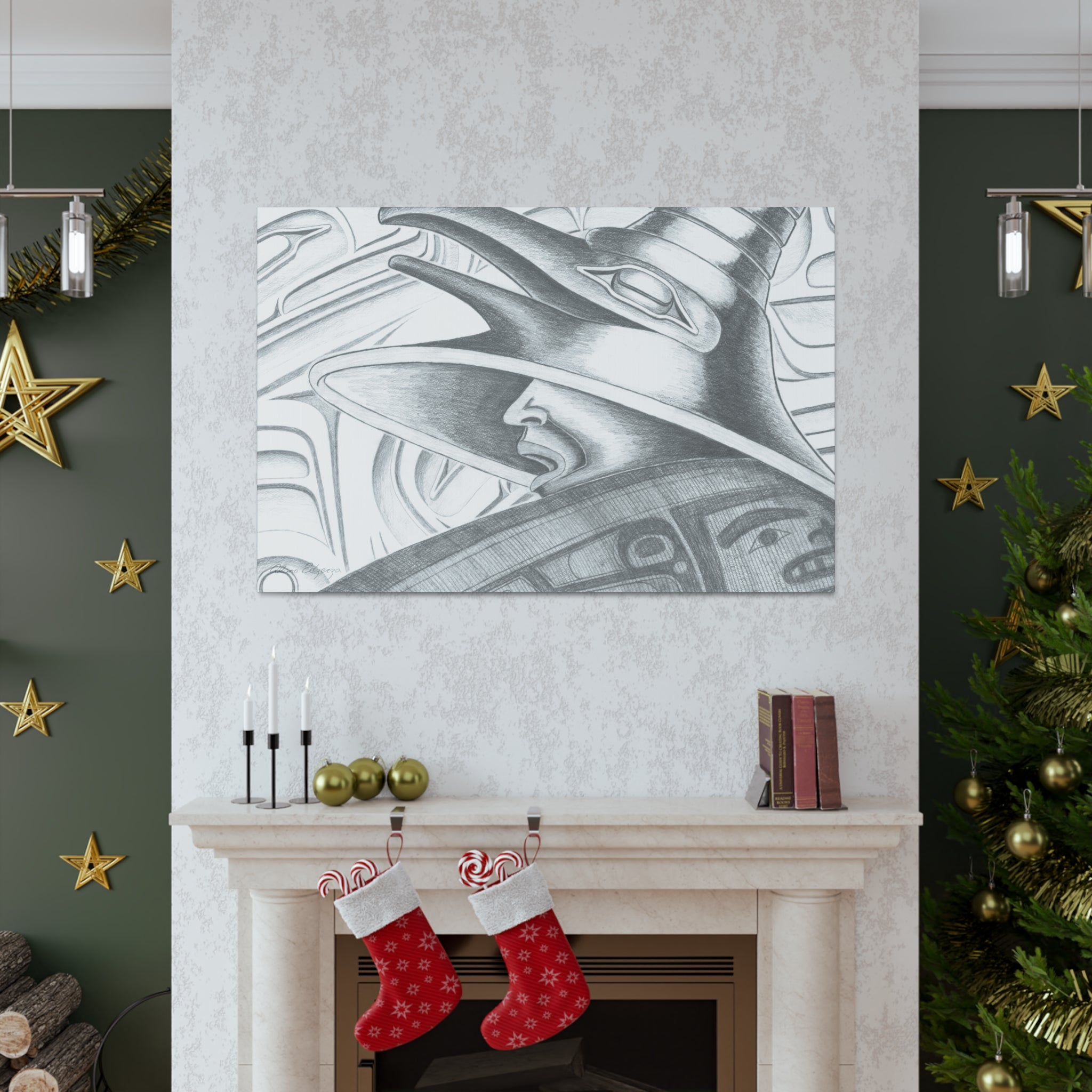 Raven Warrior Canvas 2021