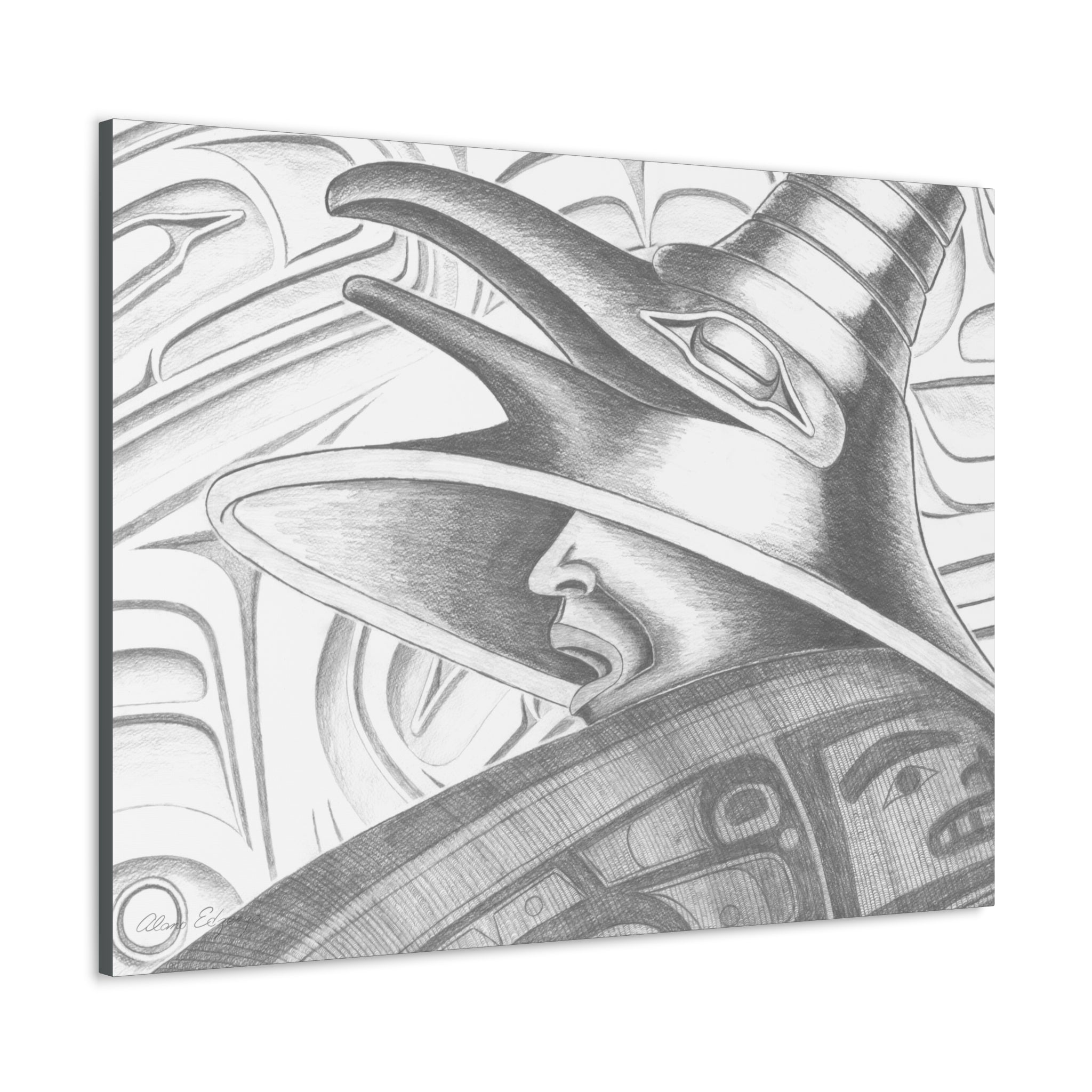 Raven Warrior Canvas 2021
