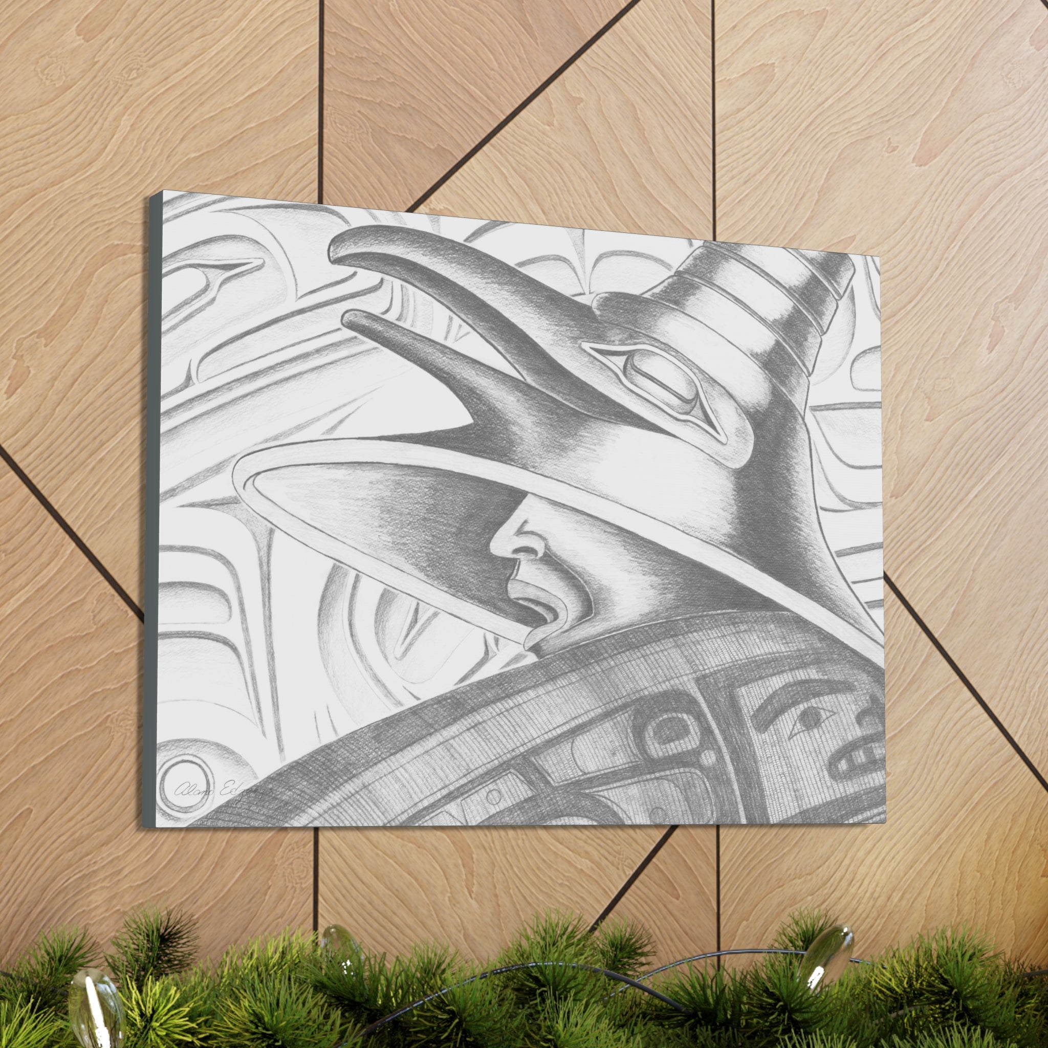 Raven Warrior Canvas 2021