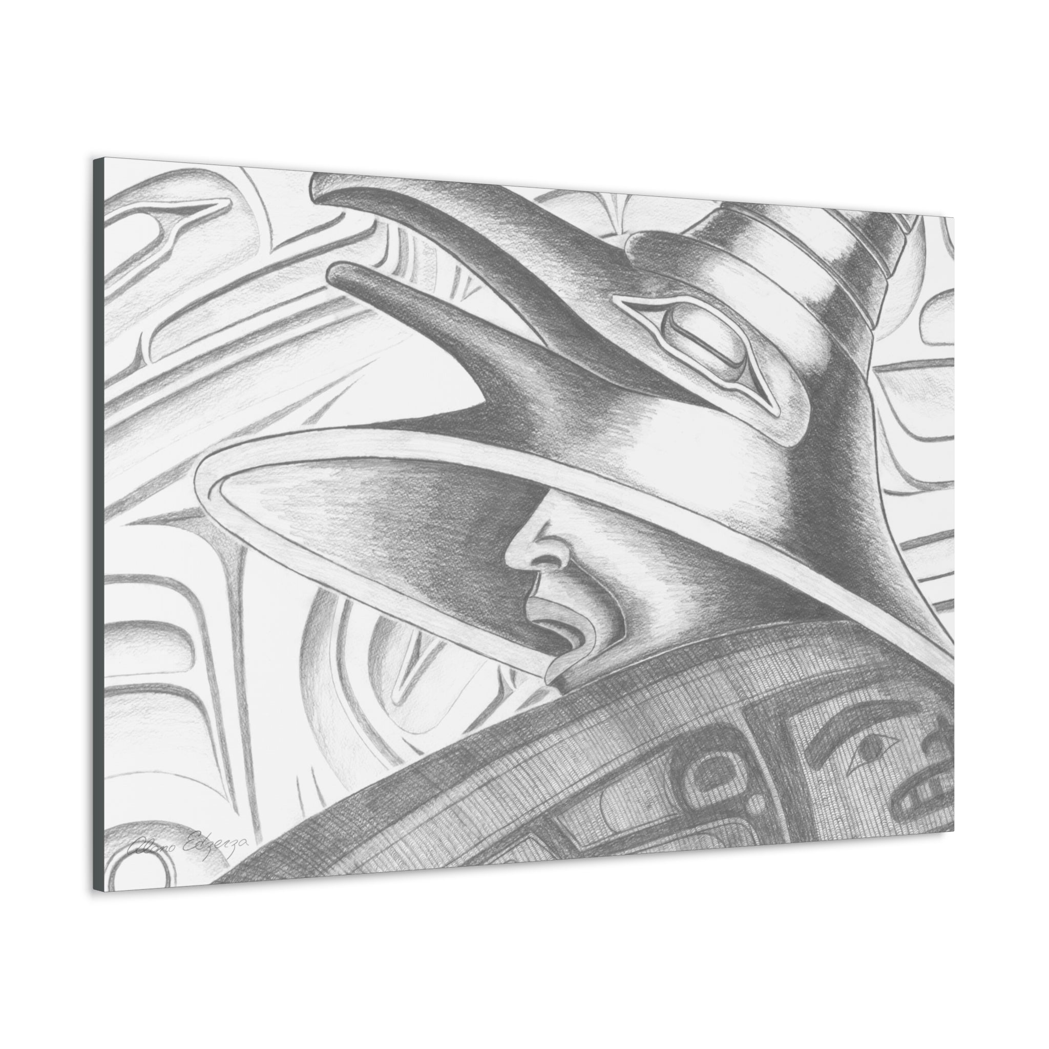 Raven Warrior Canvas 2021