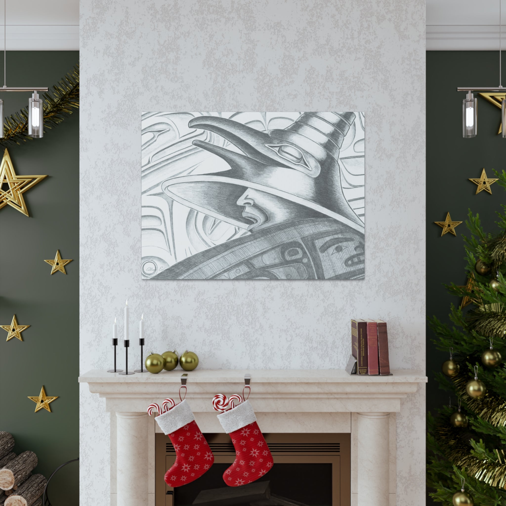 Raven Warrior Canvas 2021