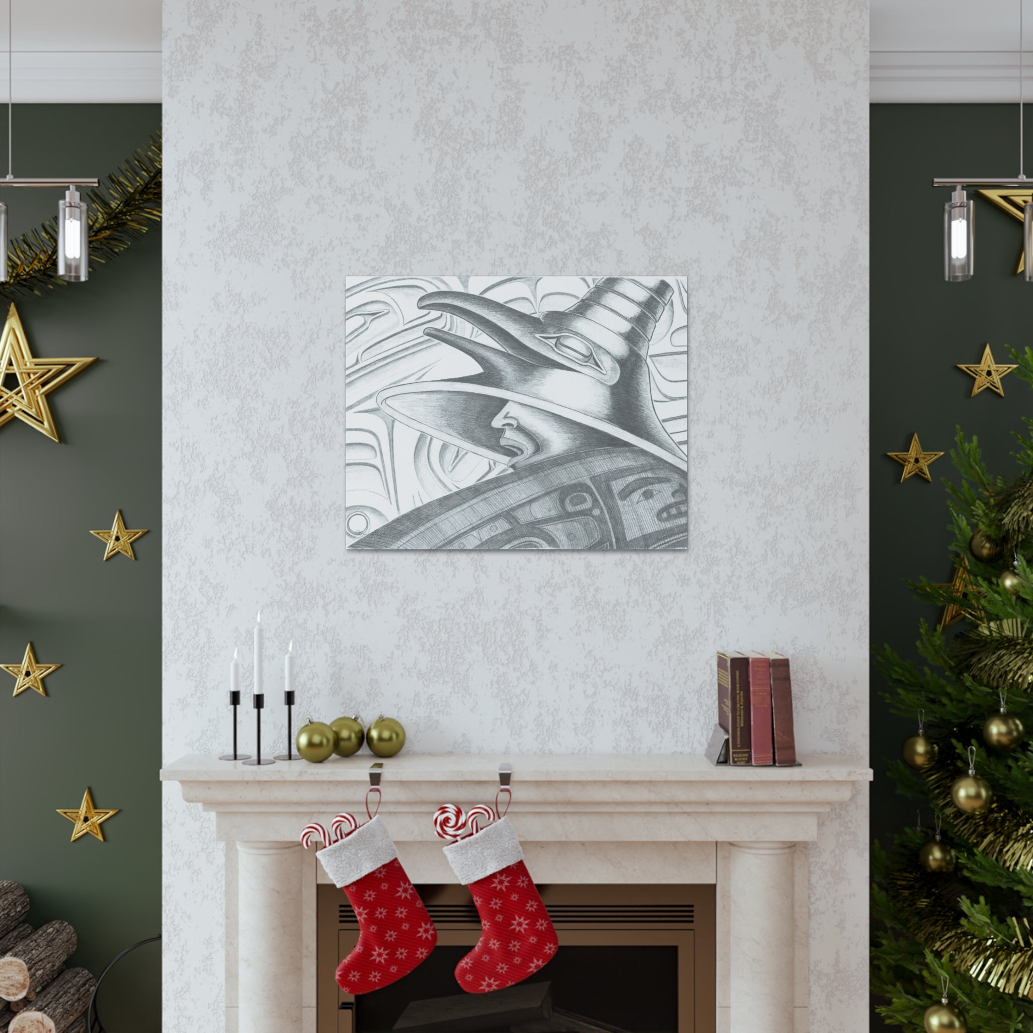 Raven Warrior Canvas 2021