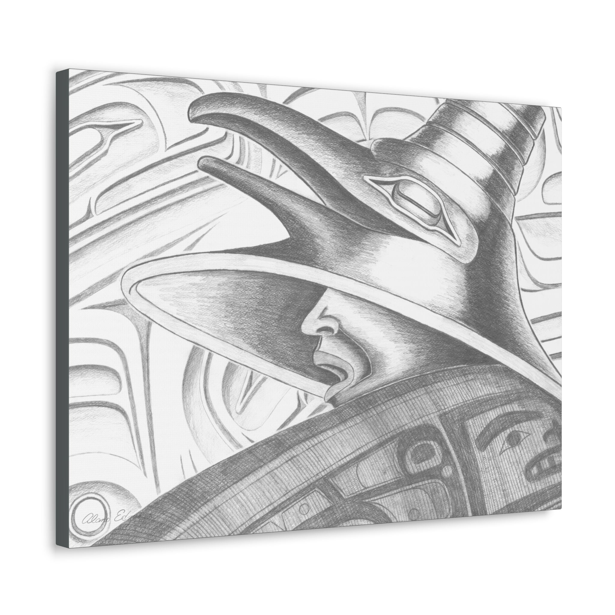 Raven Warrior Canvas 2021