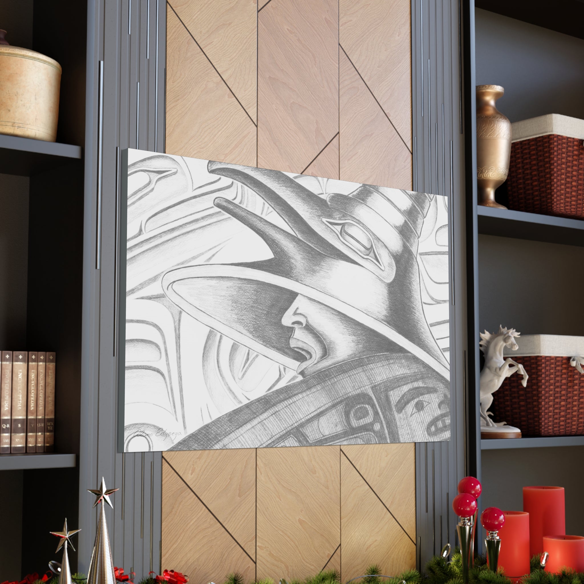 Raven Warrior Canvas 2021