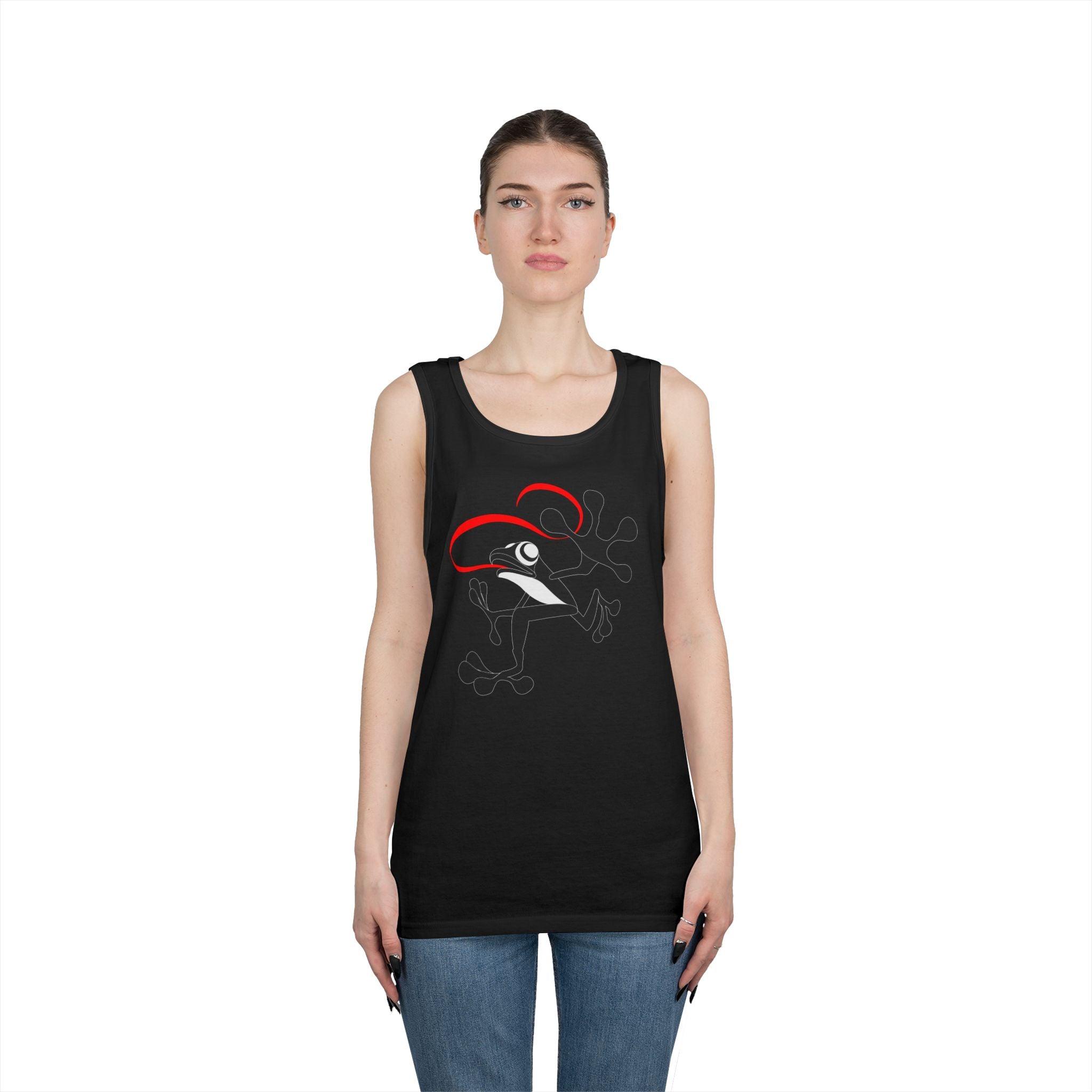 Unisex Heavy Cotton Frog Tank Top 2024