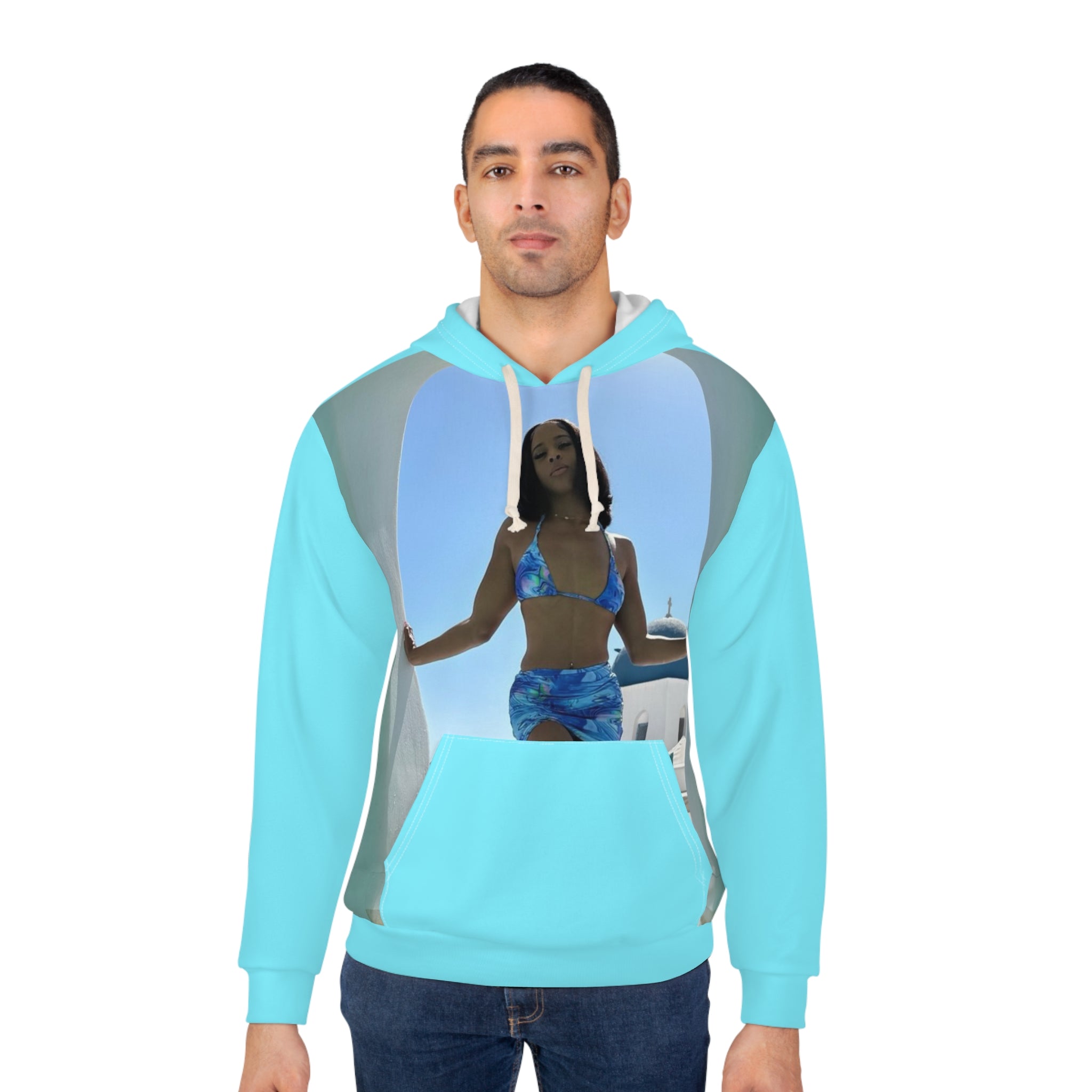Chic Beach Vibes Unisex Pullover Hoodie - Summer Fashion Statement