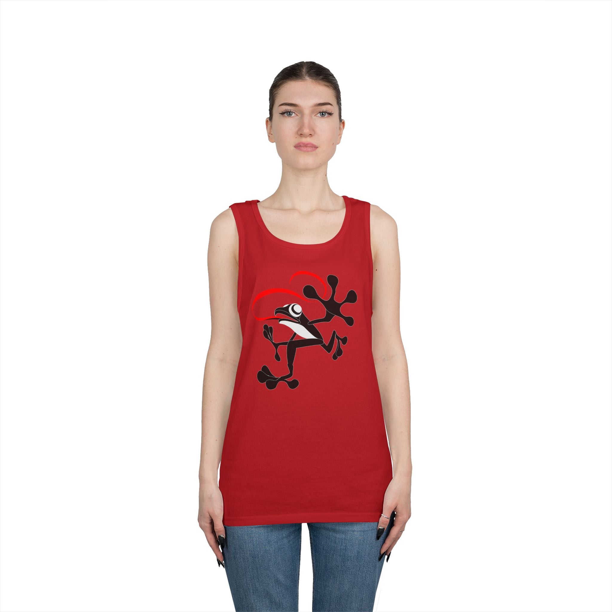 Unisex Heavy Cotton Frog Tank Top 2024