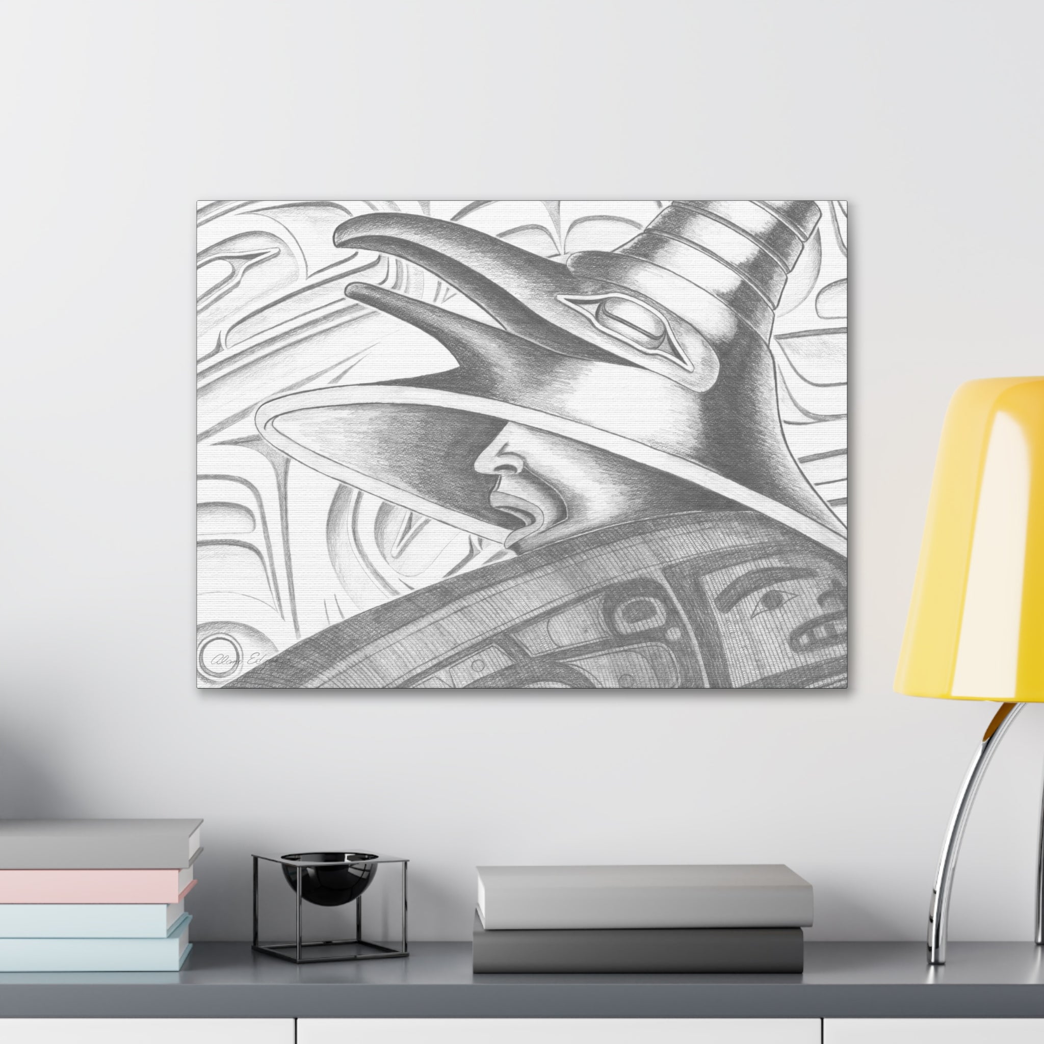 Raven Warrior Canvas 2021