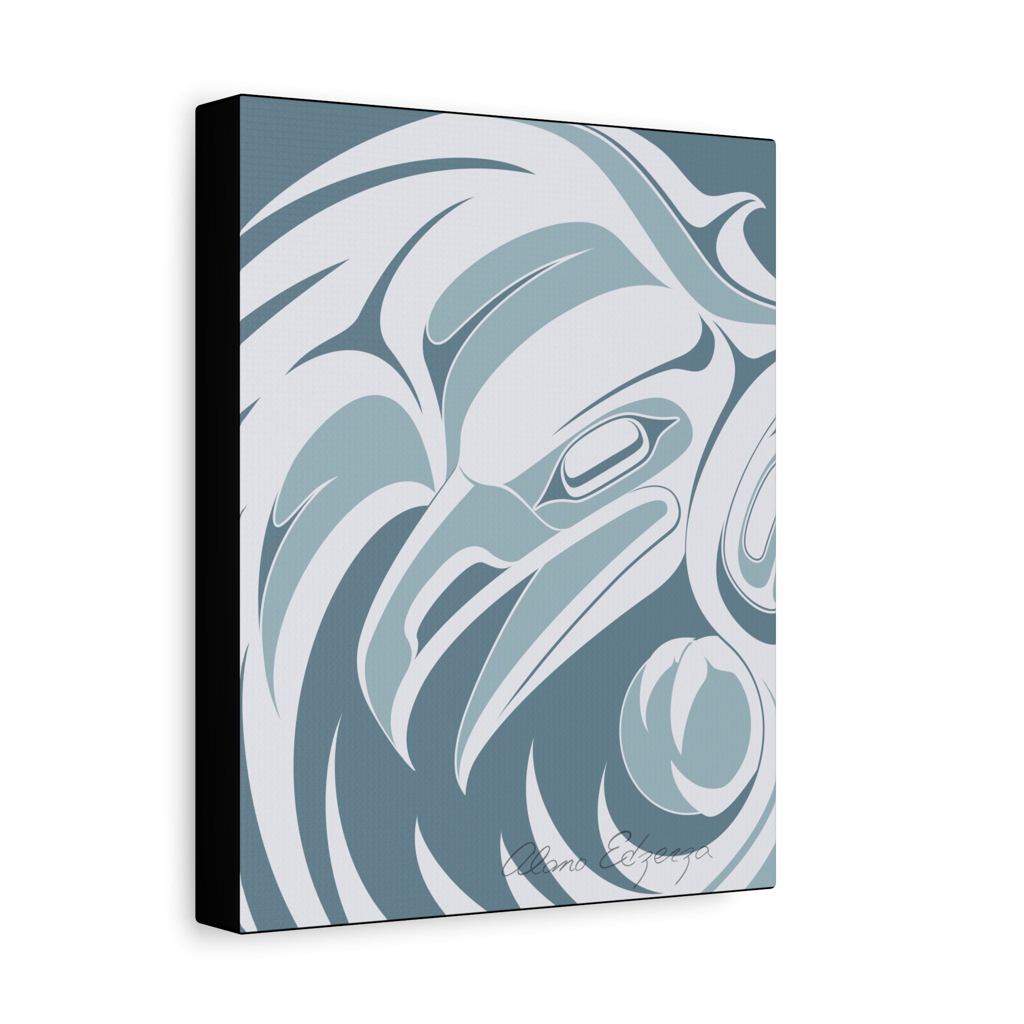 Raven Crow Modern Abstract Canvas Art