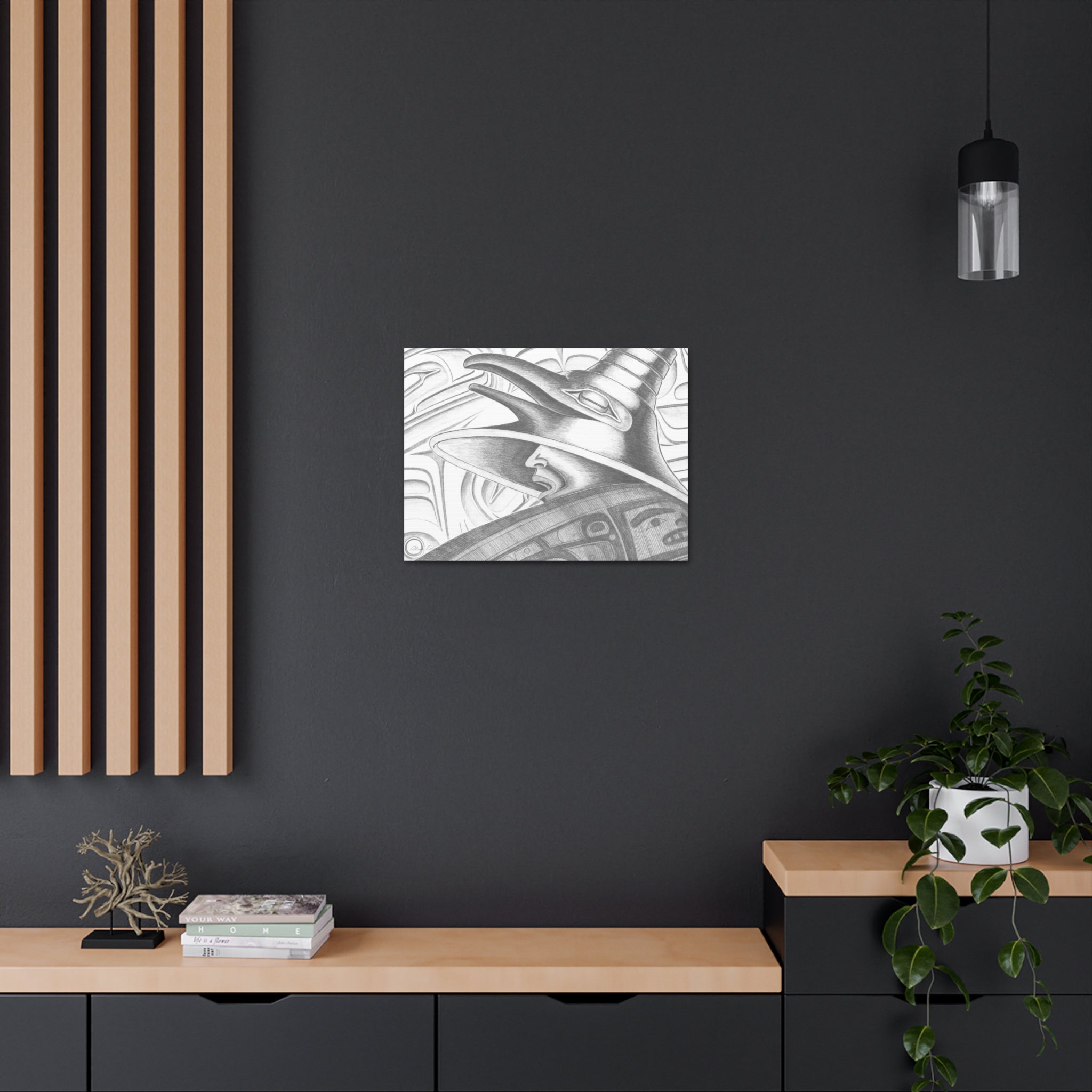Raven Warrior Canvas 2021
