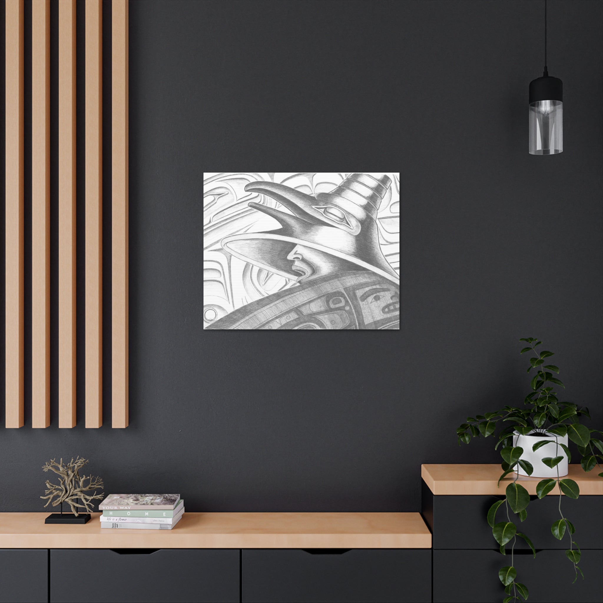 Raven Warrior Canvas 2021