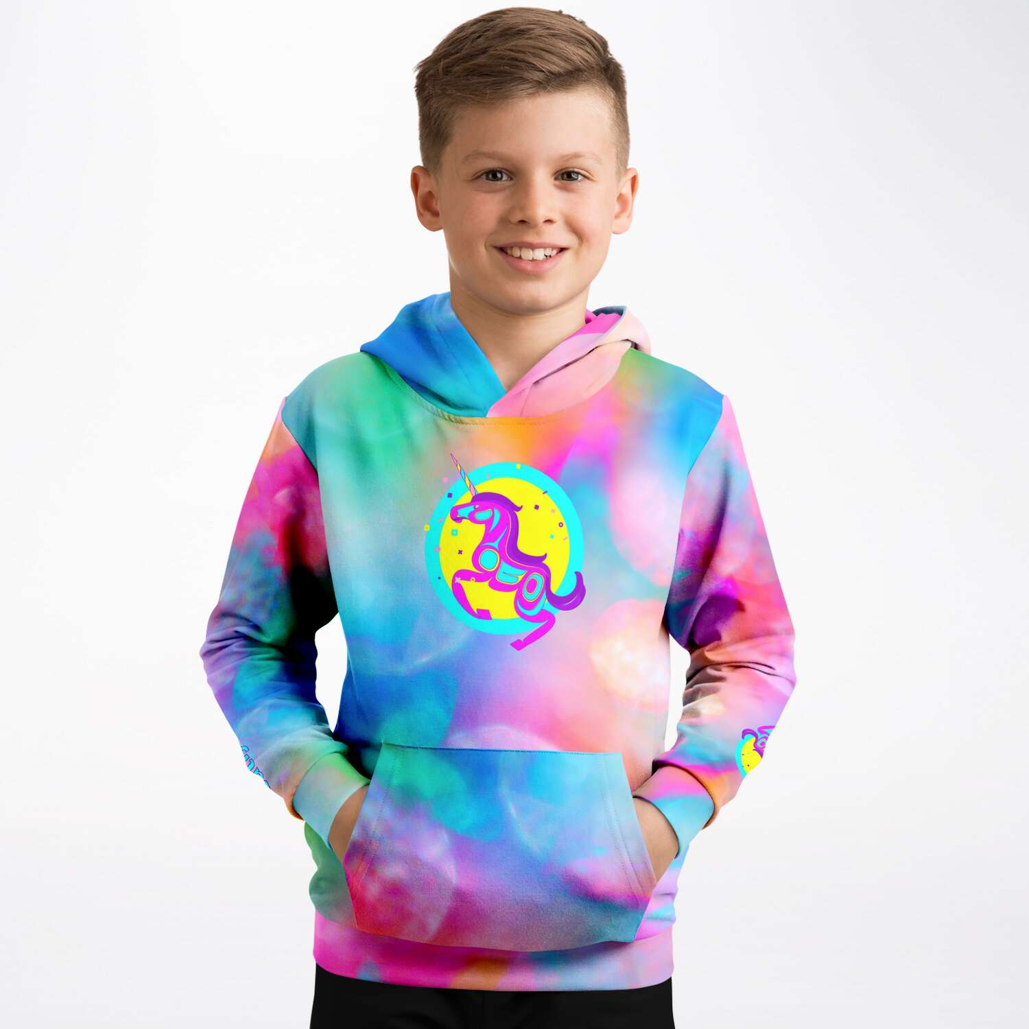 Satiya Tie Dye Unicorn Hoodie