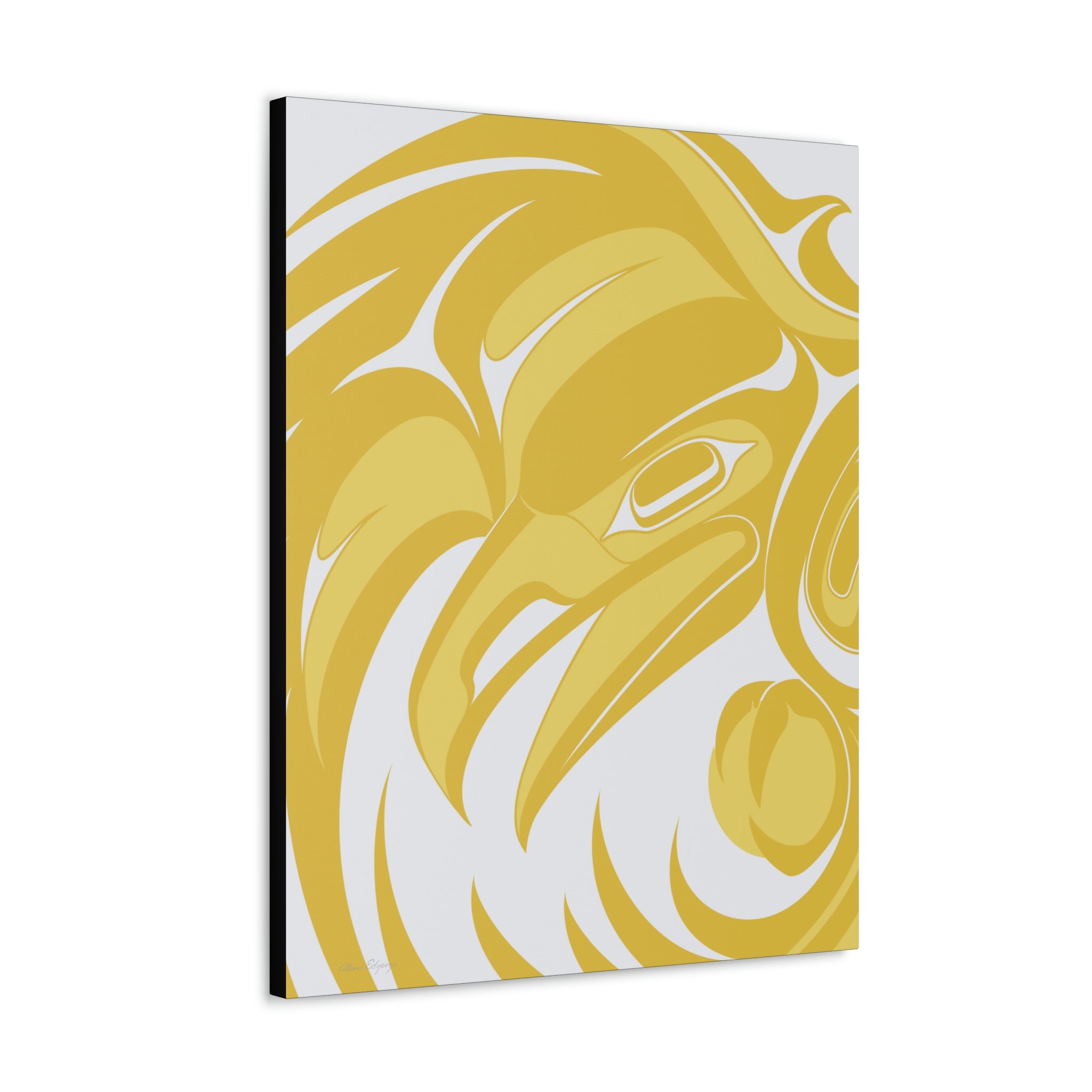 Lemon Smoke Hole on Canvas 2023