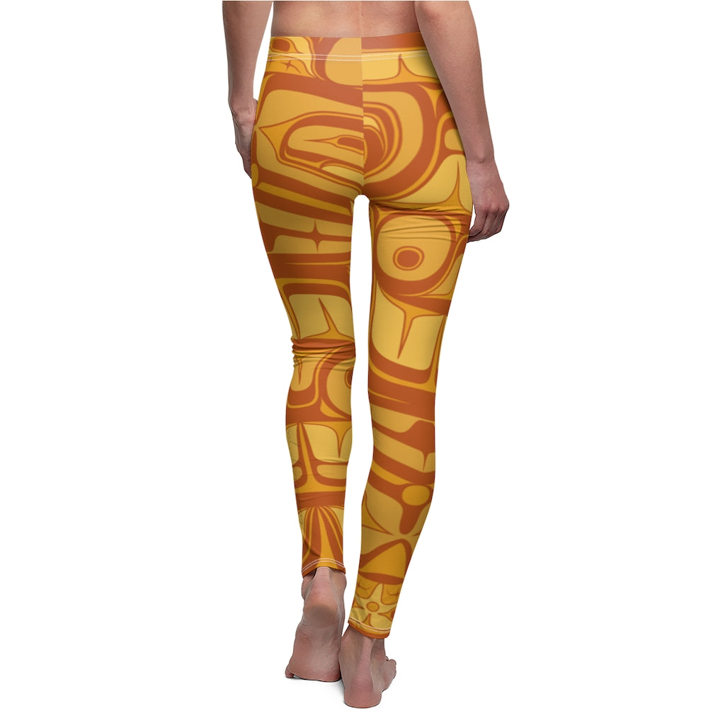 Women's Cut & Sew Casual Leggings