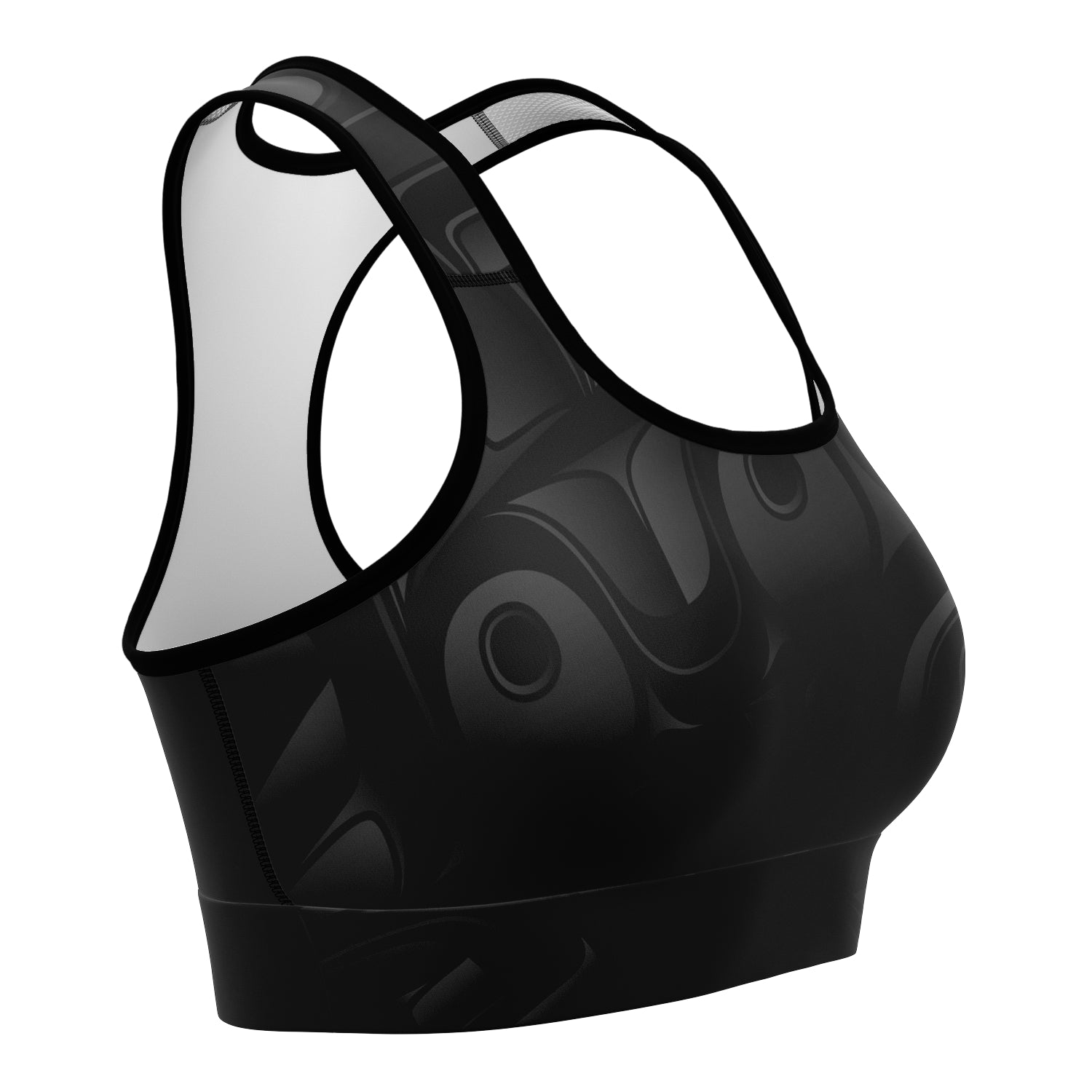 Black Chilkat Sports Bra