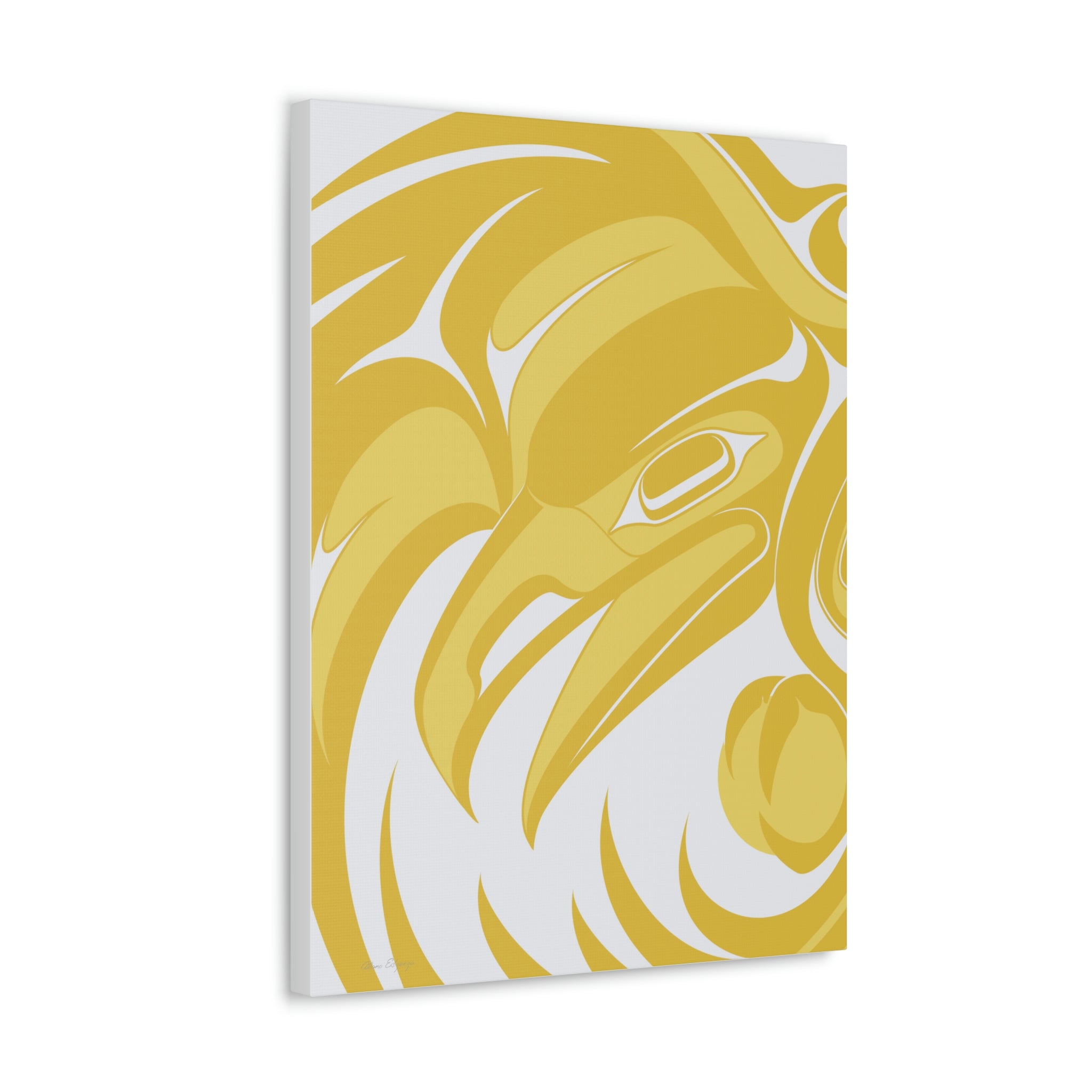 Lemon Smoke Hole on Canvas 2023