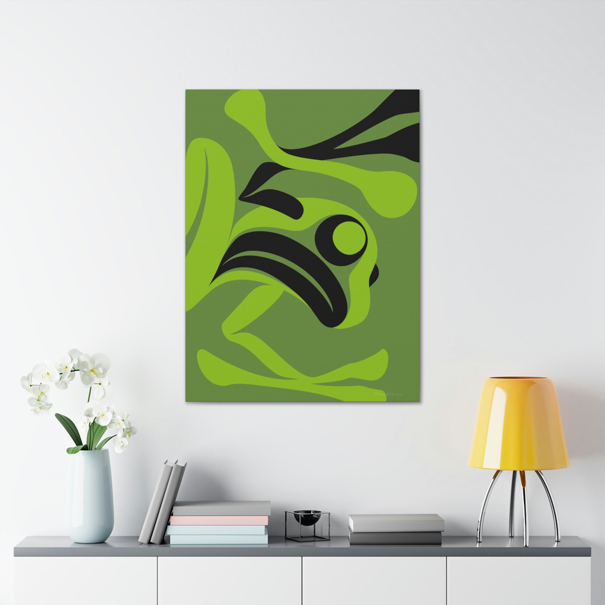 Dancing Frog Canvas 2023