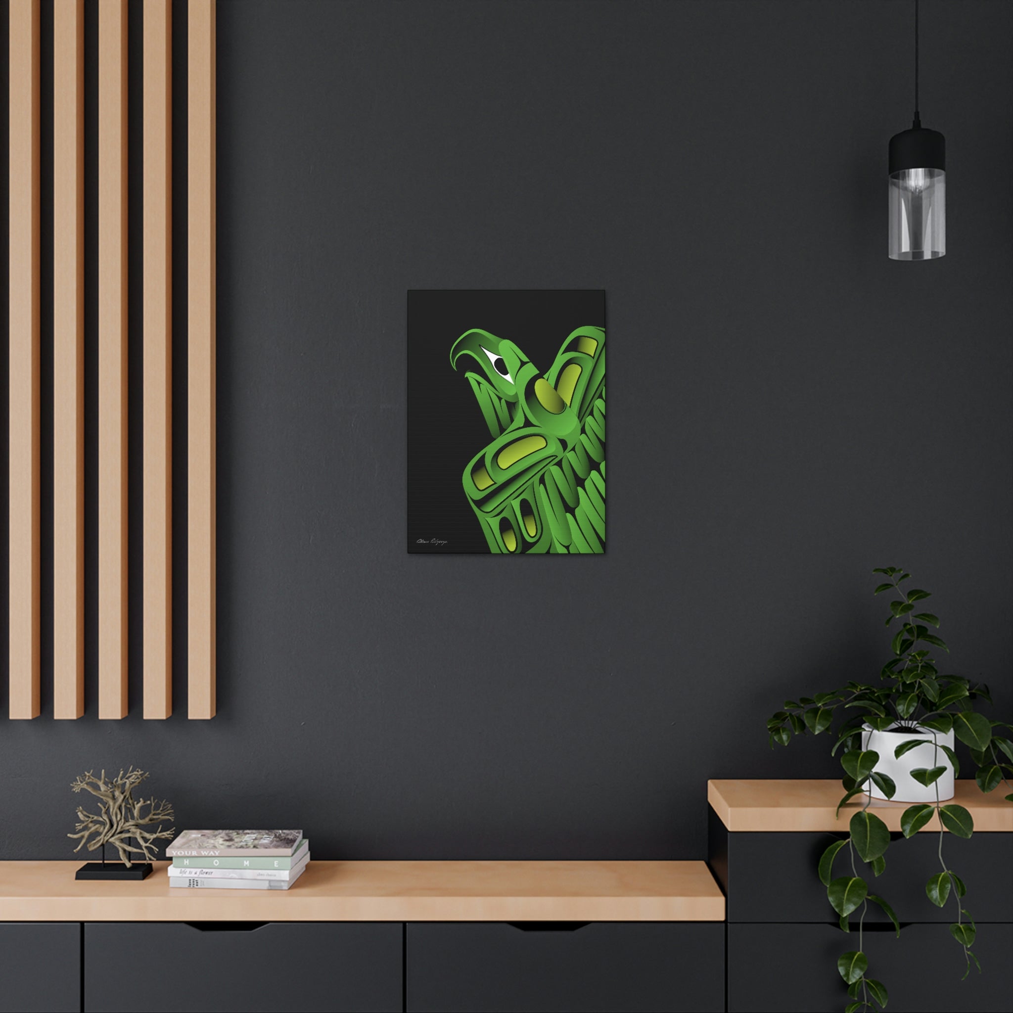 Jade Green Thunderbird Canvas 2023