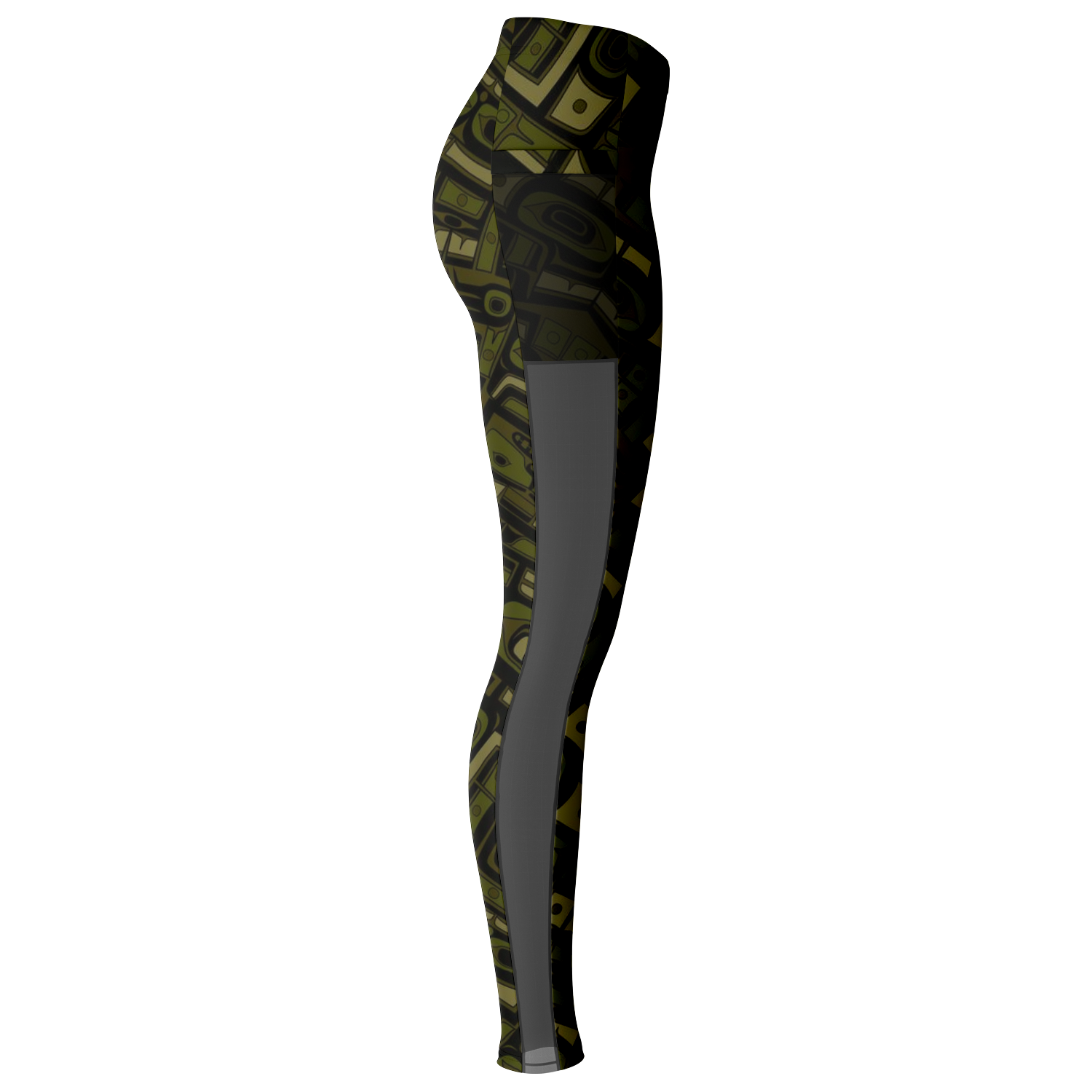 Light Fabric Camo Pocket Legging