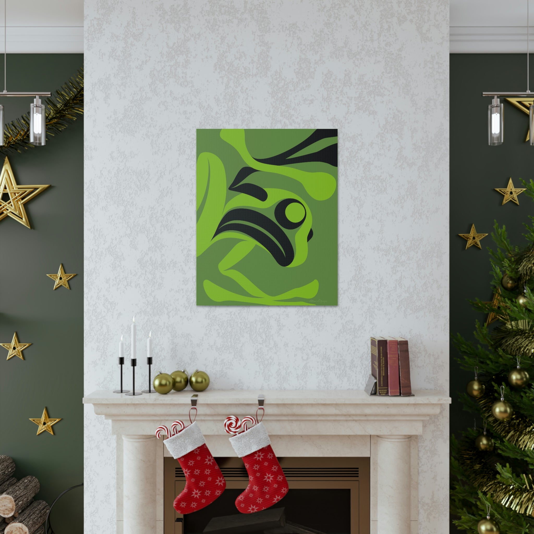 Dancing Frog Canvas 2023