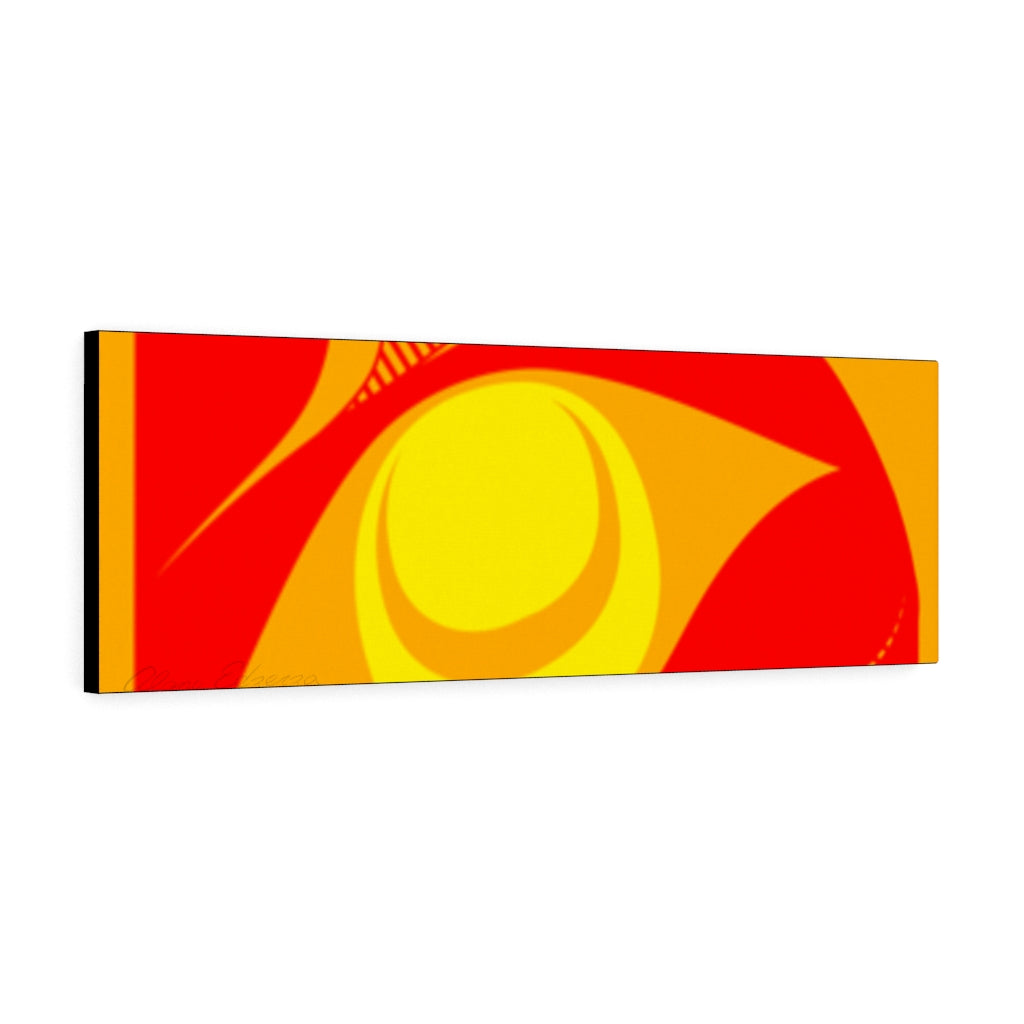 orange hawk on Canvas Gallery Wraps