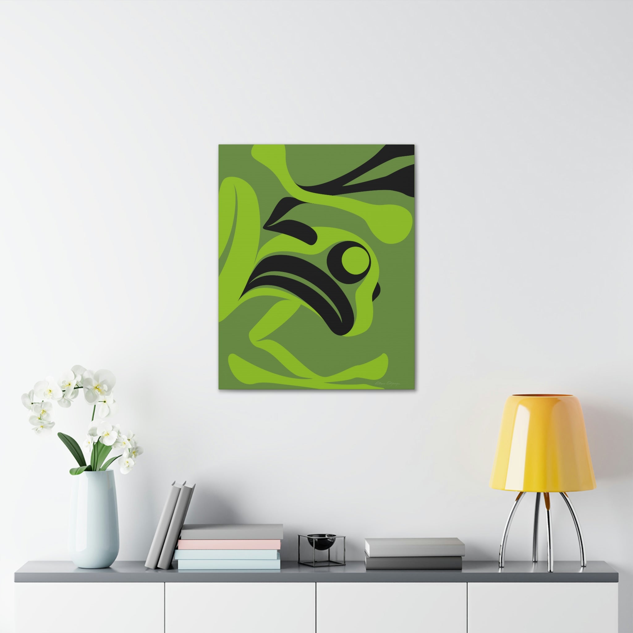 Dancing Frog Canvas 2023