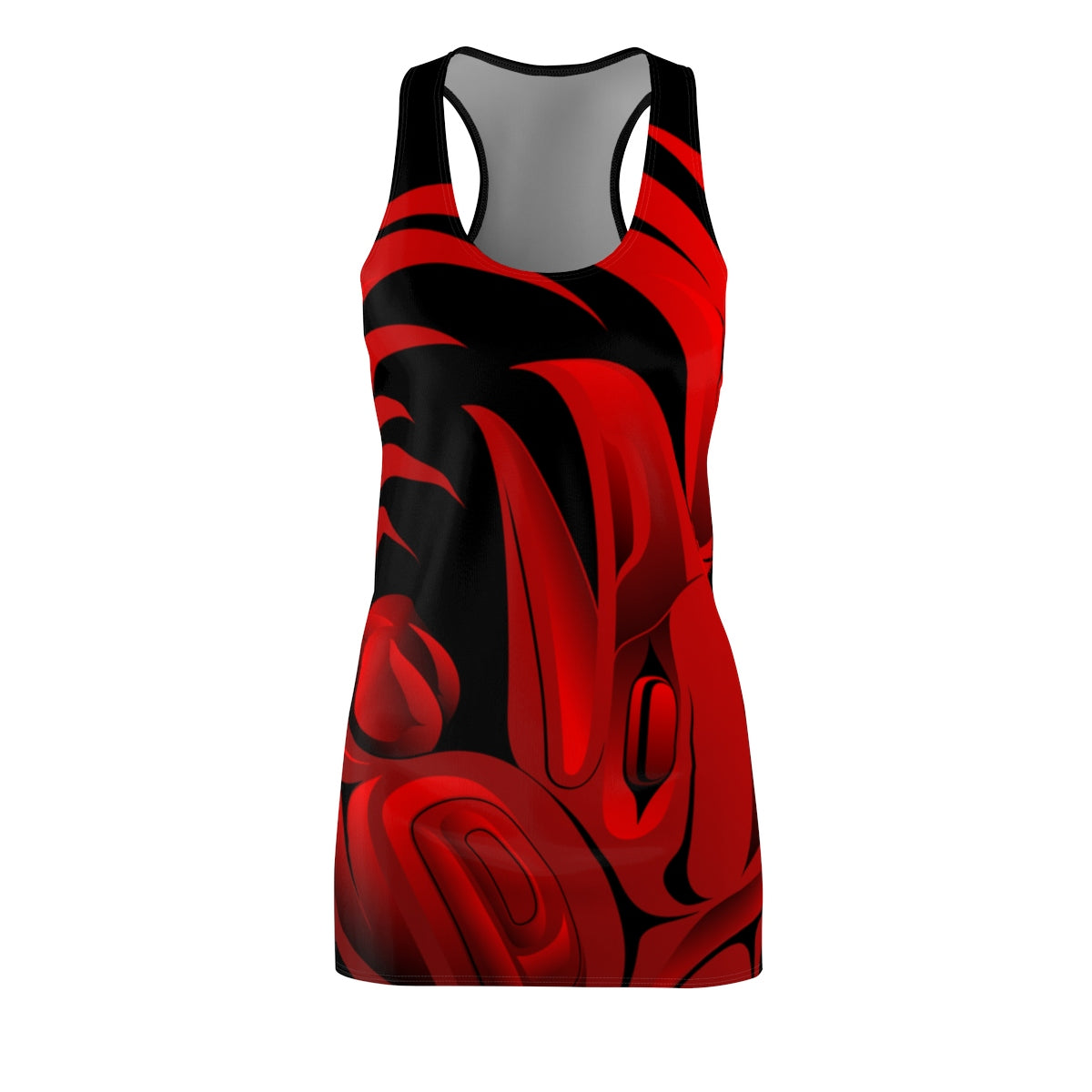 Women's Cut & Sew Racerback Raven Dress