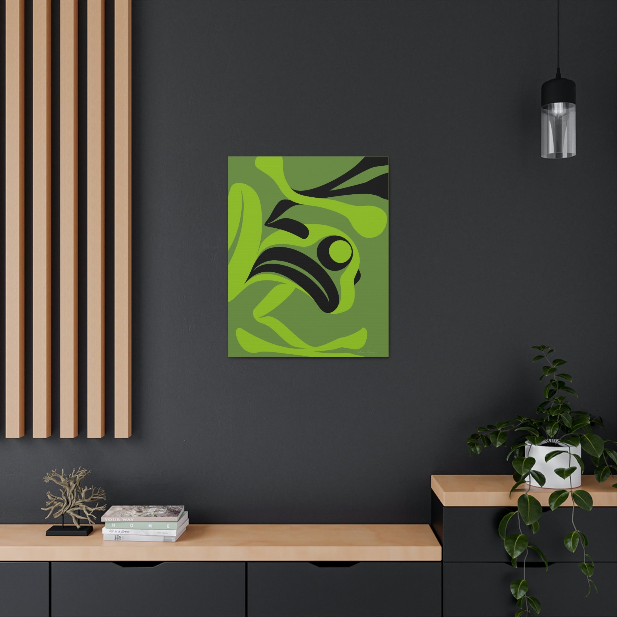 Dancing Frog Canvas 2023