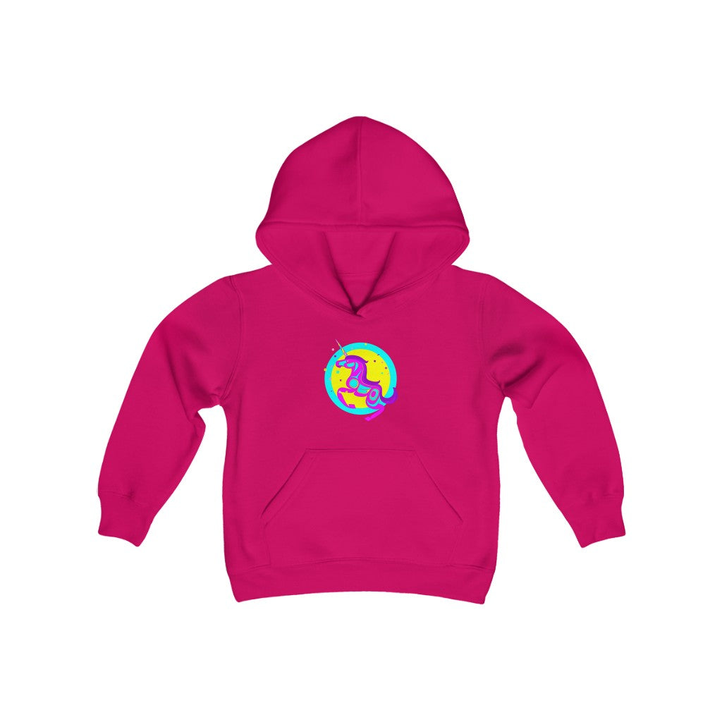 Satiya's Unicorn Youth Heavy Blend Hooded Sweatshirt