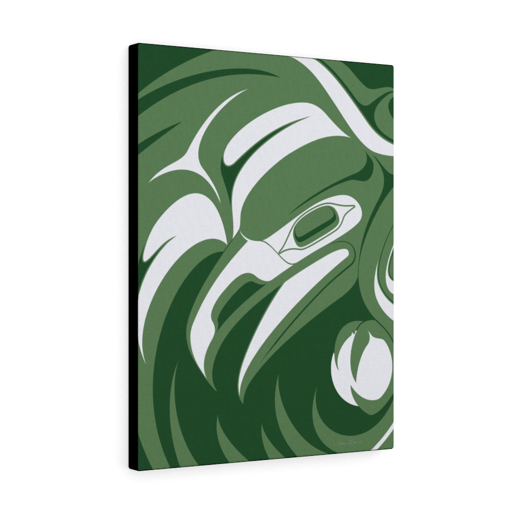 Smoke Hole on Lime Canvas 2020