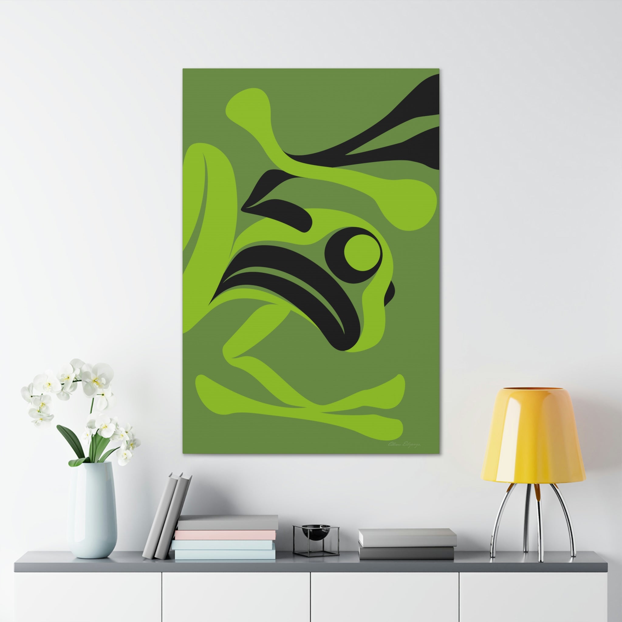 Dancing Frog Canvas 2023