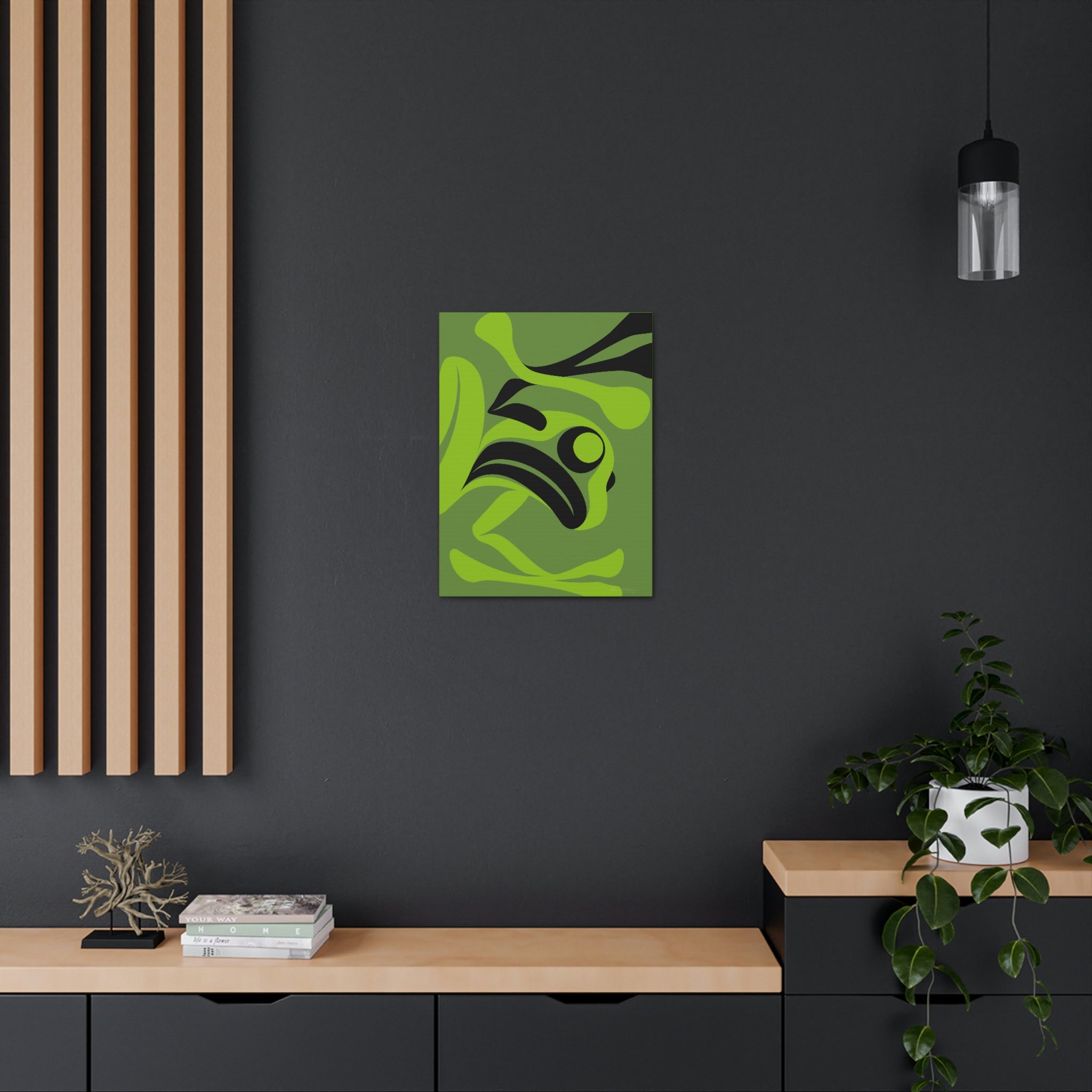 Dancing Frog Canvas 2023