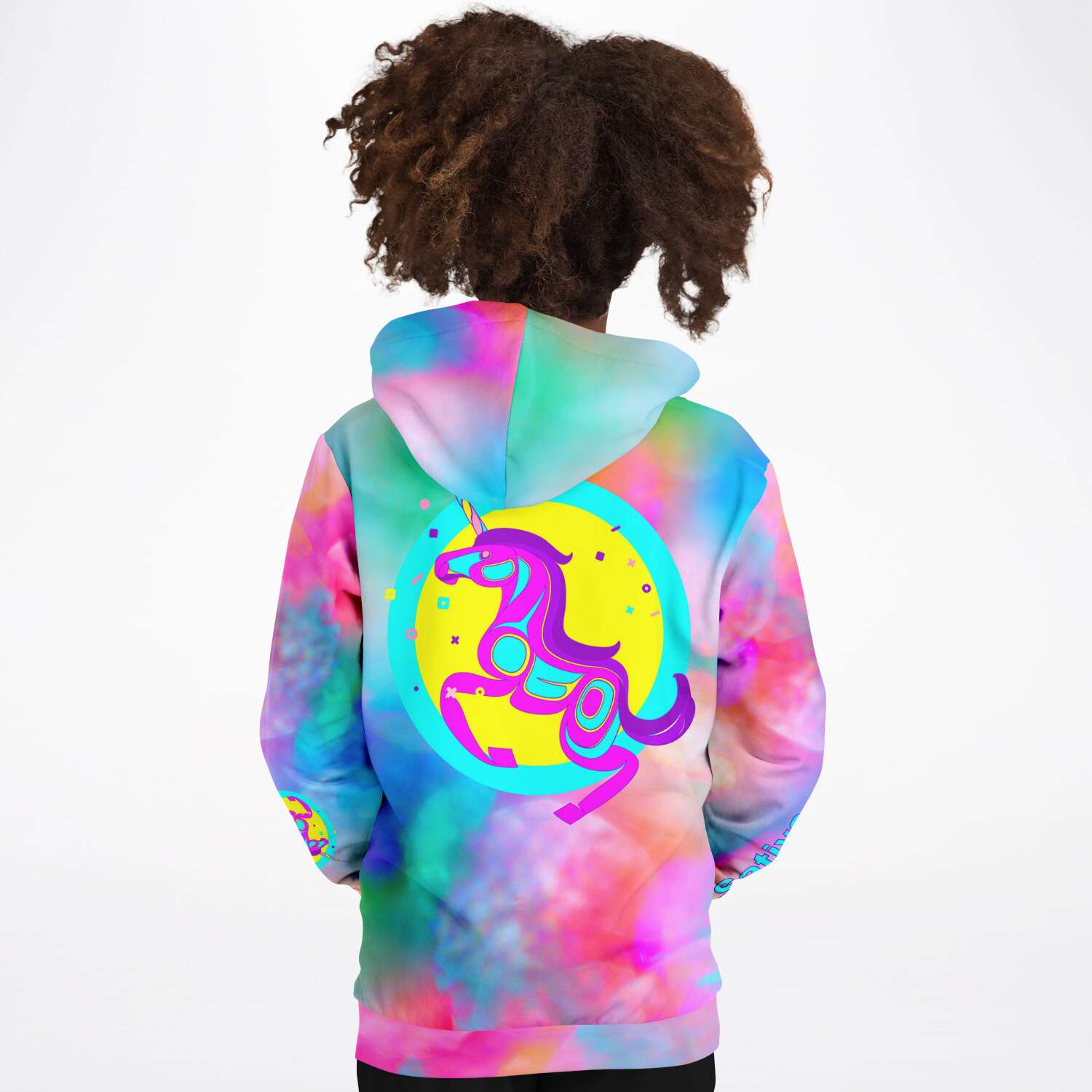 Satiya Tie Dye Unicorn Hoodie