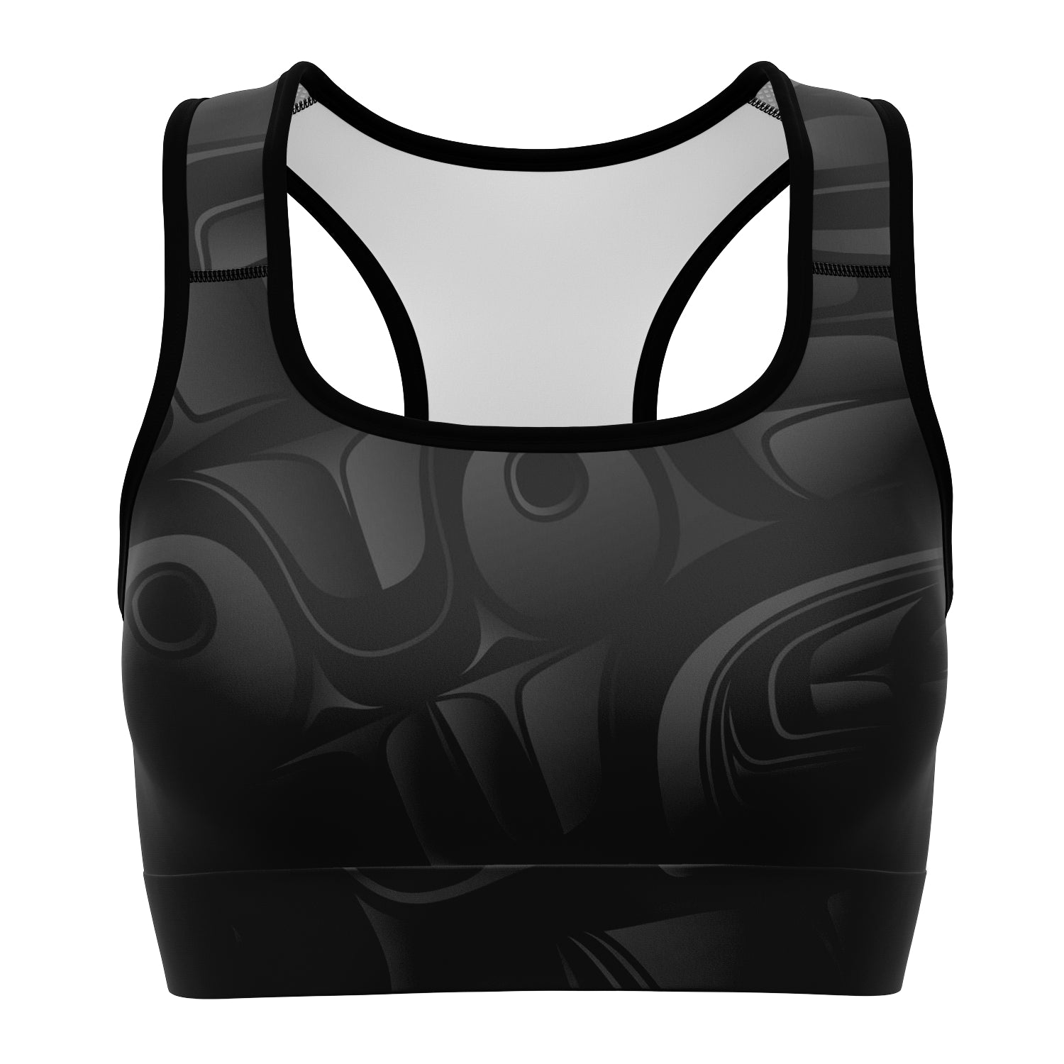 Black Chilkat Sports Bra