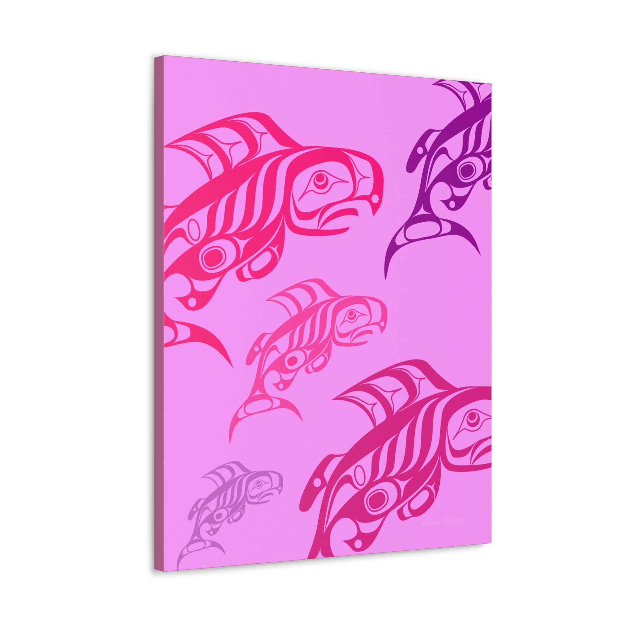 Taku in Bubble Gum Canvas 2023