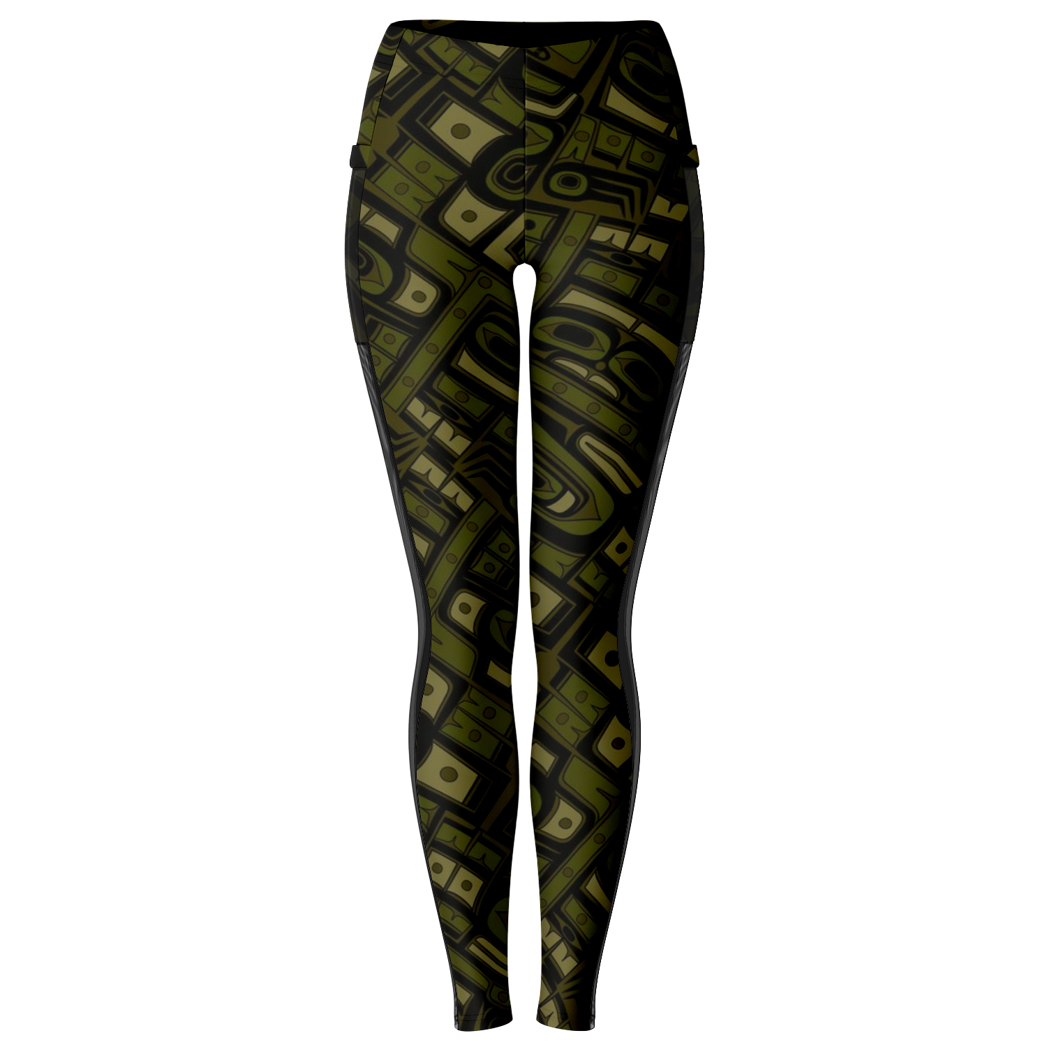 Light Fabric Camo Pocket Legging