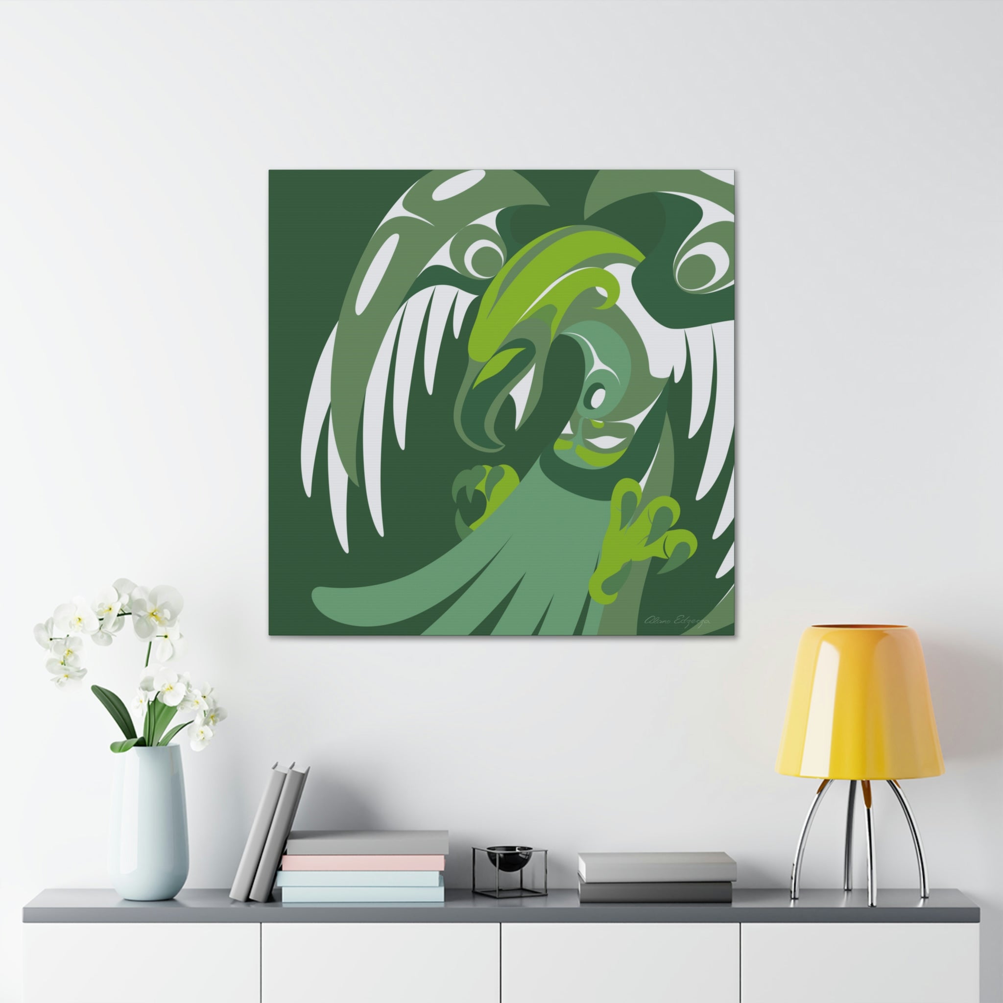 Rainforest Thunderbird Canvas 2023