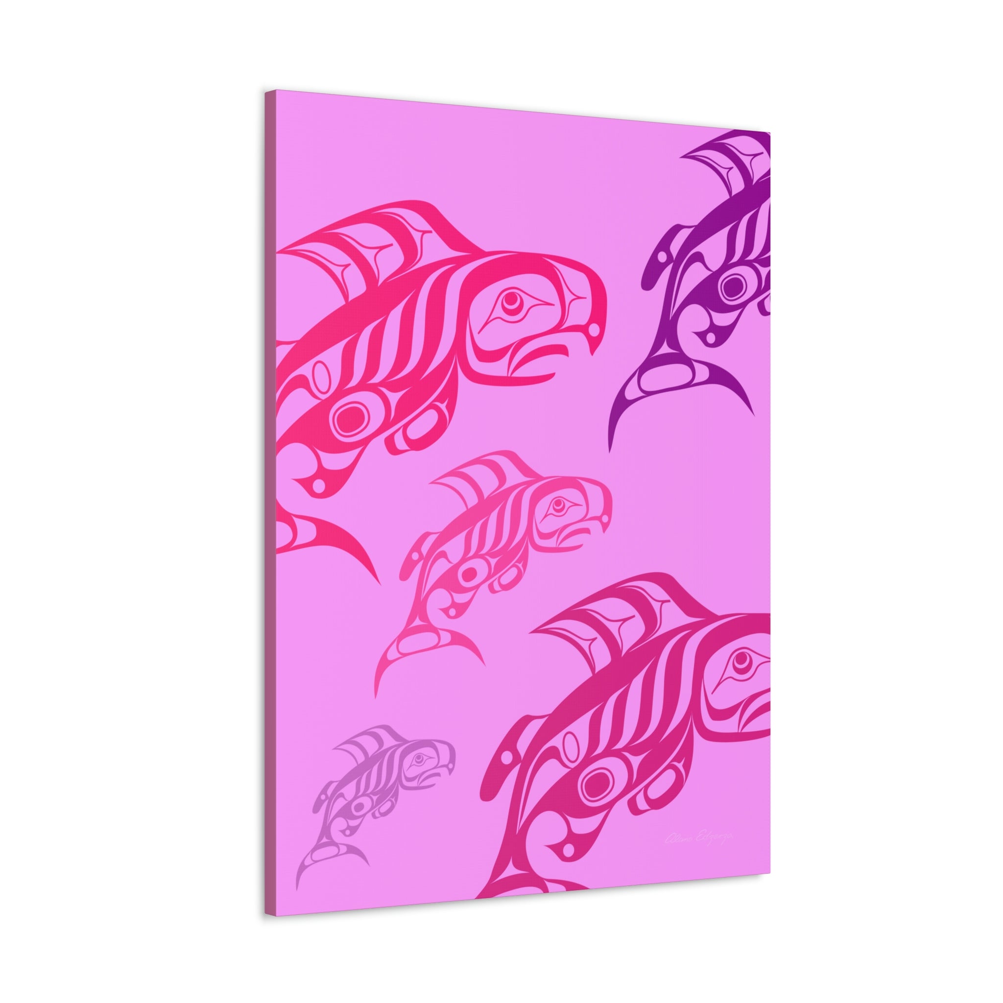 Taku in Bubble Gum Canvas 2023