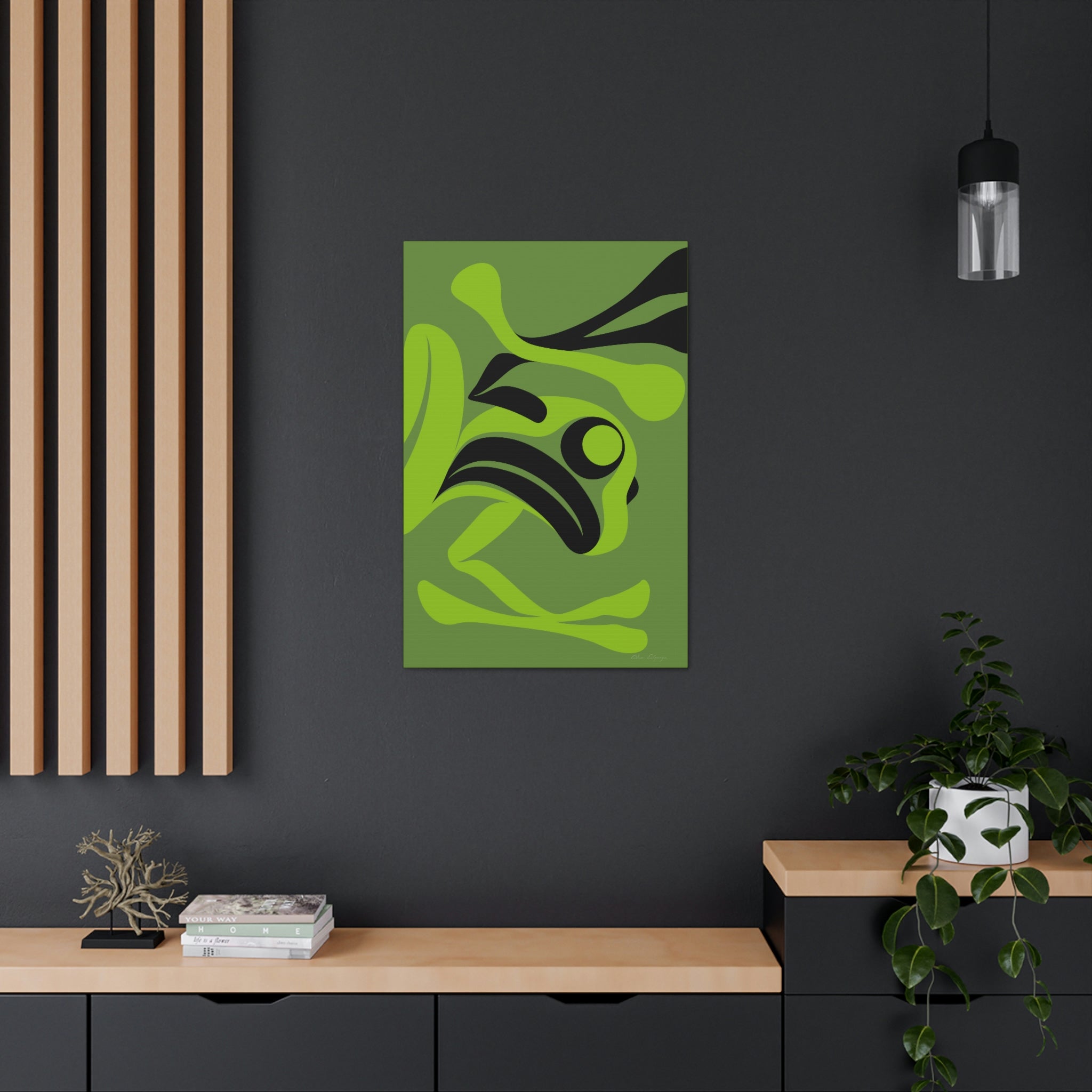 Dancing Frog Canvas 2023