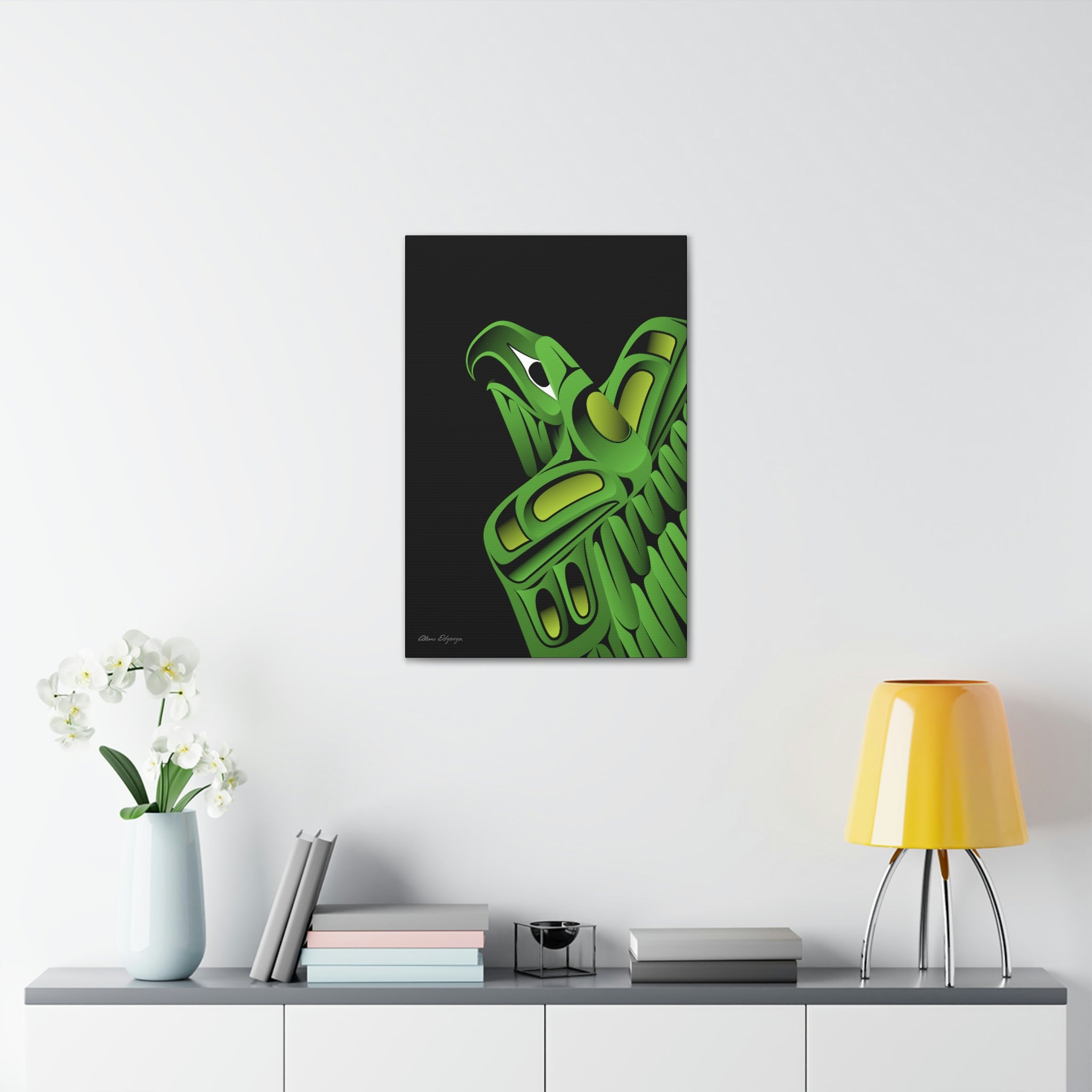 Jade Green Thunderbird Canvas 2023