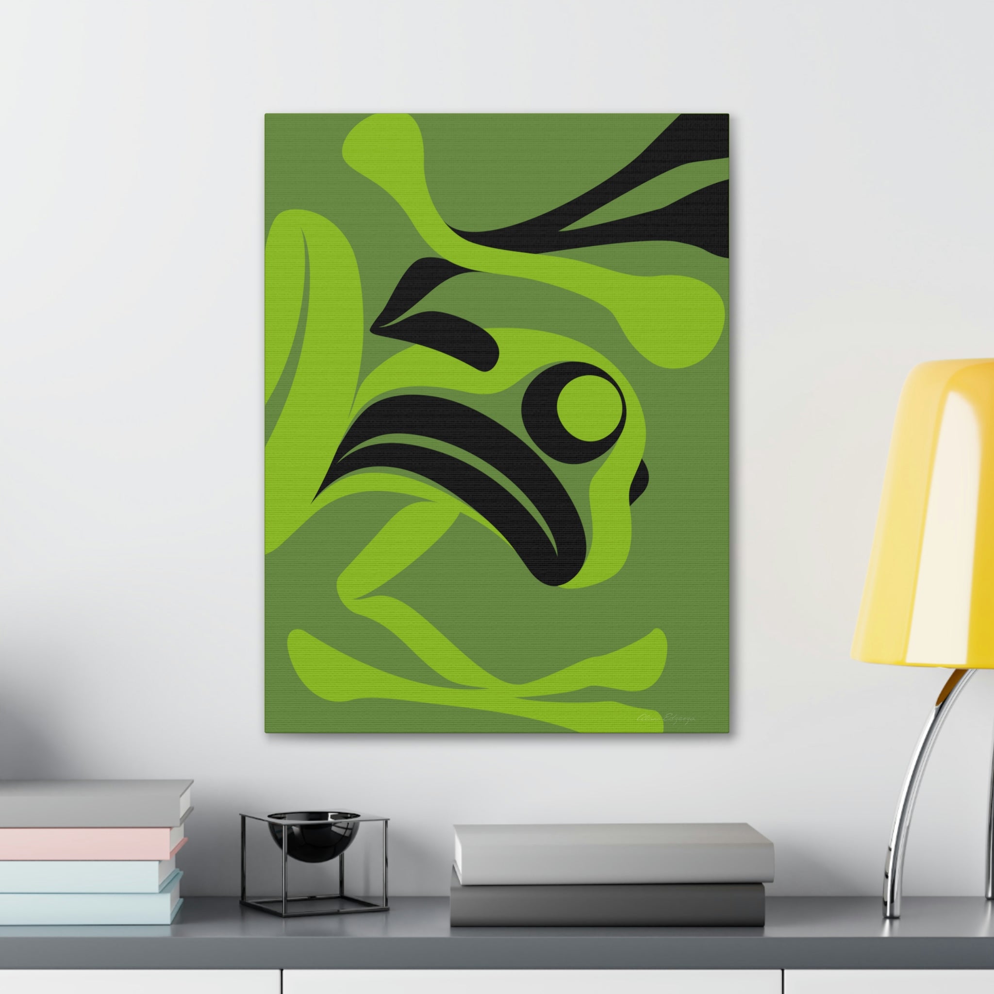 Dancing Frog Canvas 2023