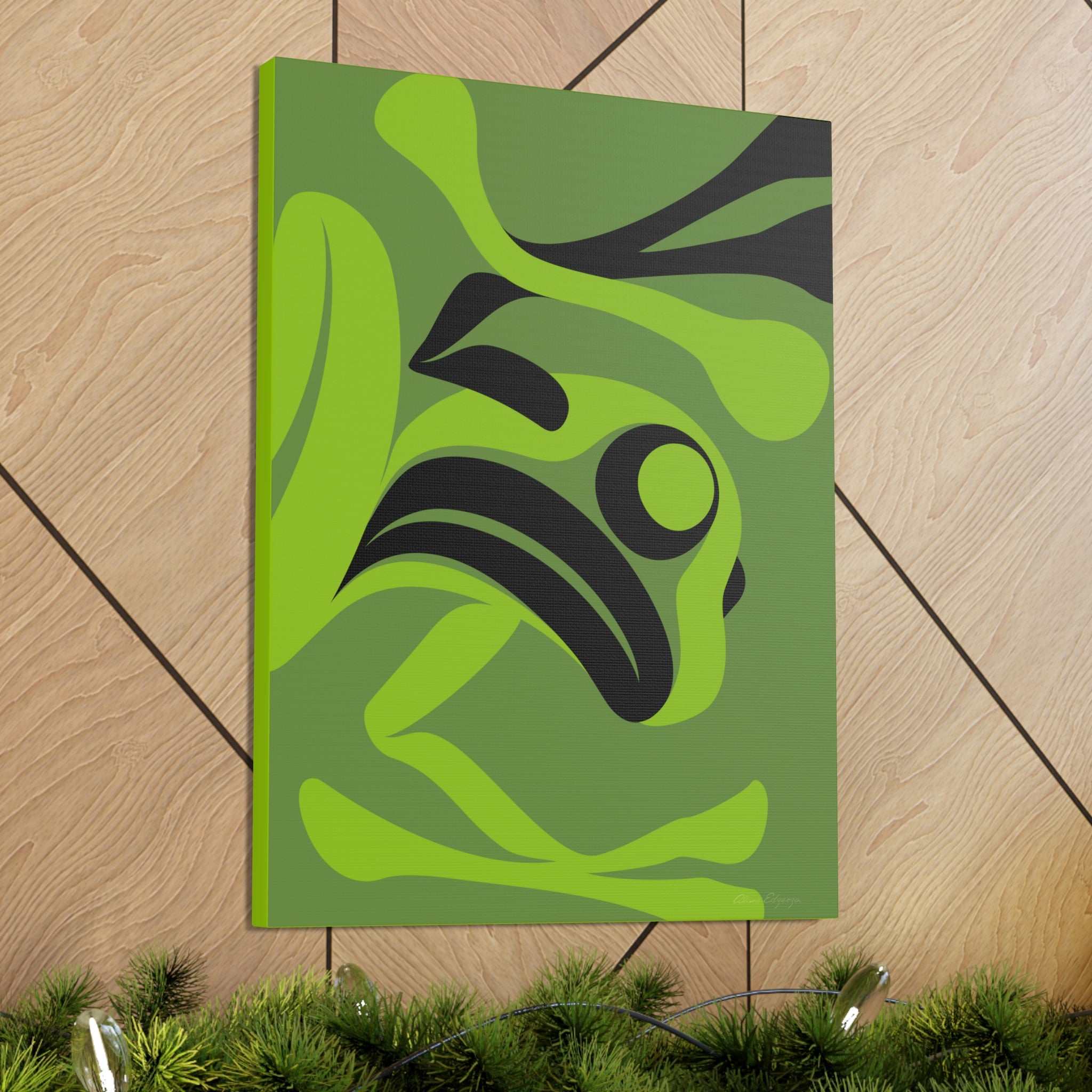 Dancing Frog Canvas 2023