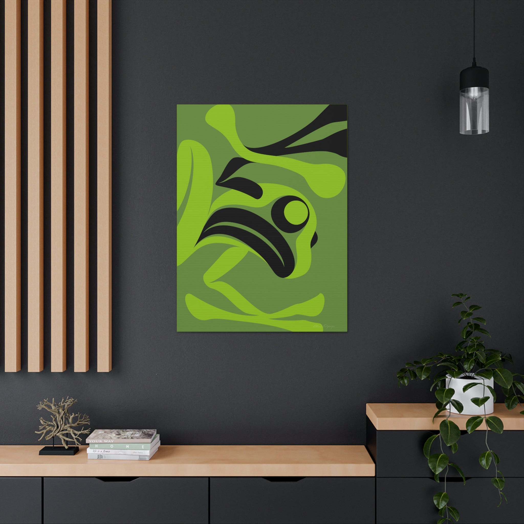 Dancing Frog Canvas 2023