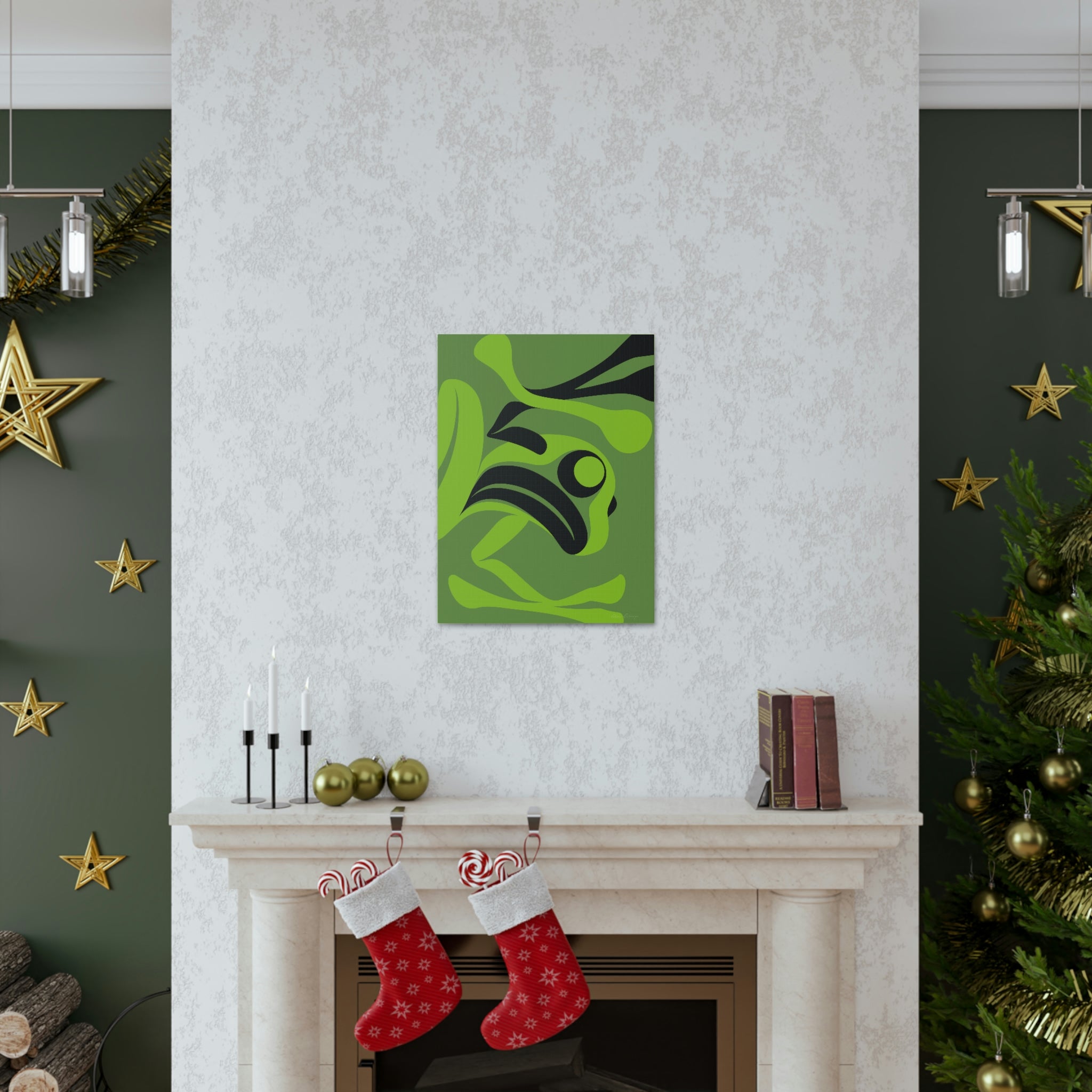 Dancing Frog Canvas 2023