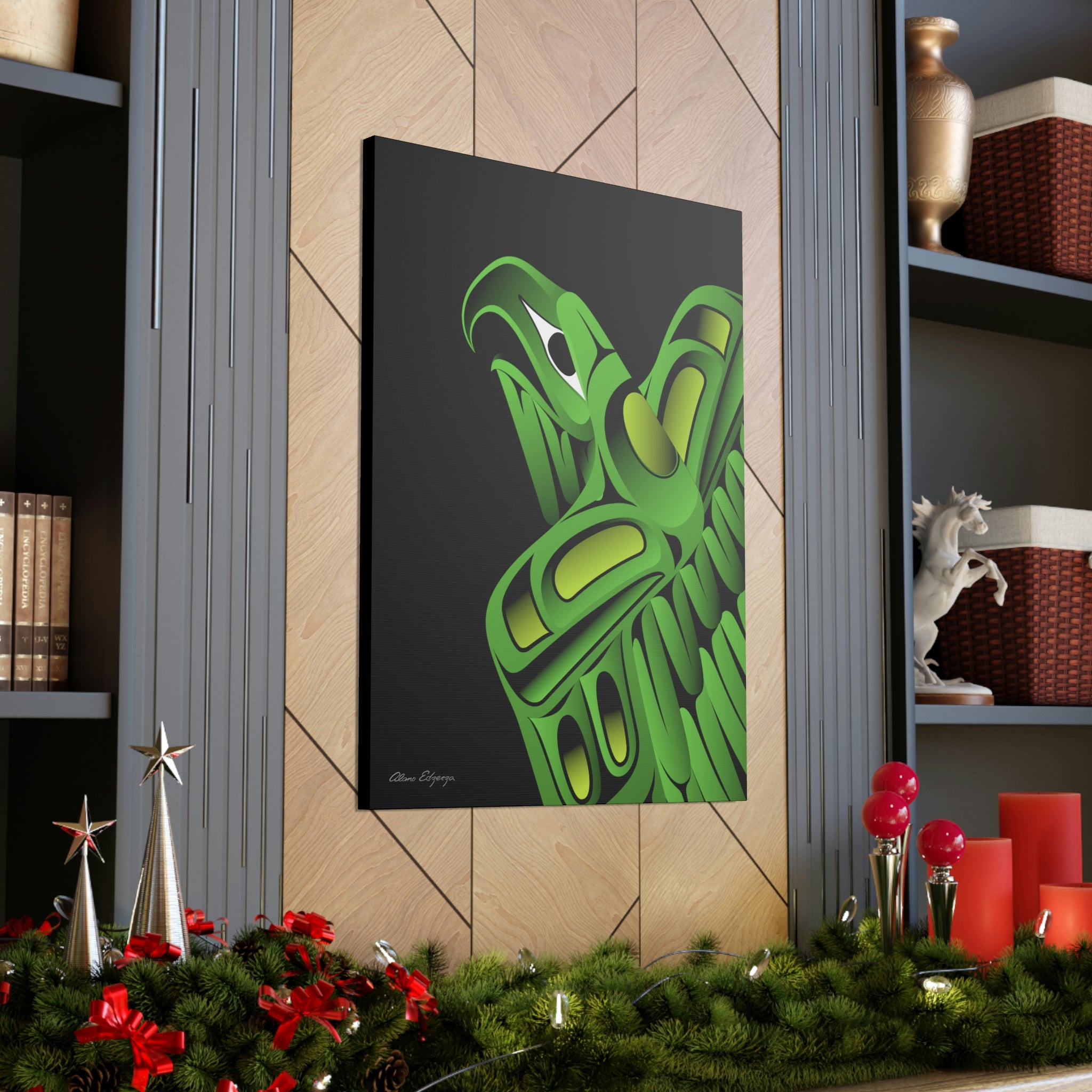 Jade Green Thunderbird Canvas 2023